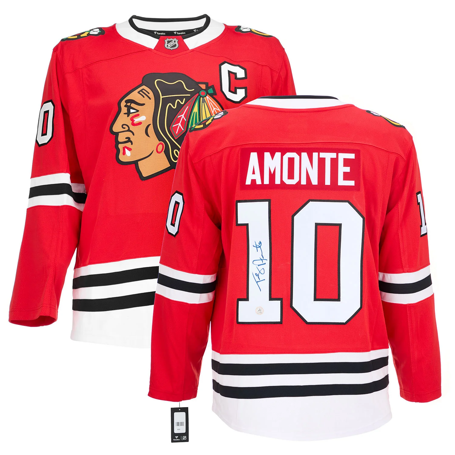 Tony Amonte Autographed Chicago Blackhawks Fanatics Breakaway Jersey - Image 3