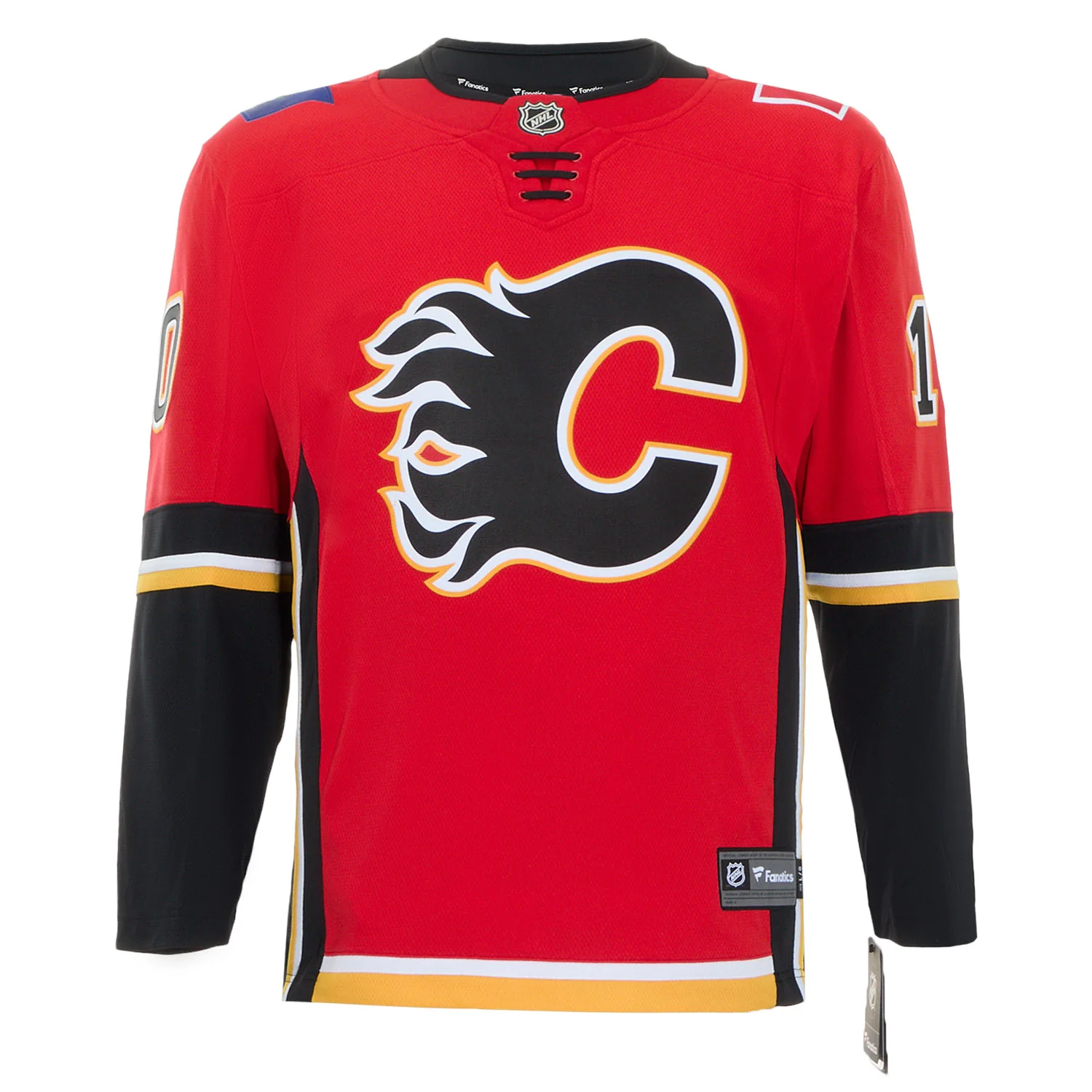 Tony Amonte Signed Calgary Flames Black Logo Fanatics Breakaway Jersey - Image 2