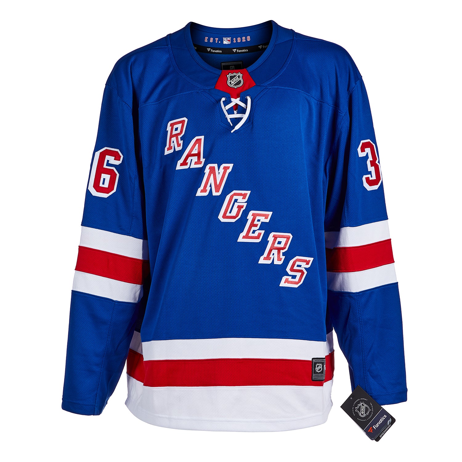 Glenn Anderson Autographed New York Rangers Fanatics Breakaway Jersey - Image 2