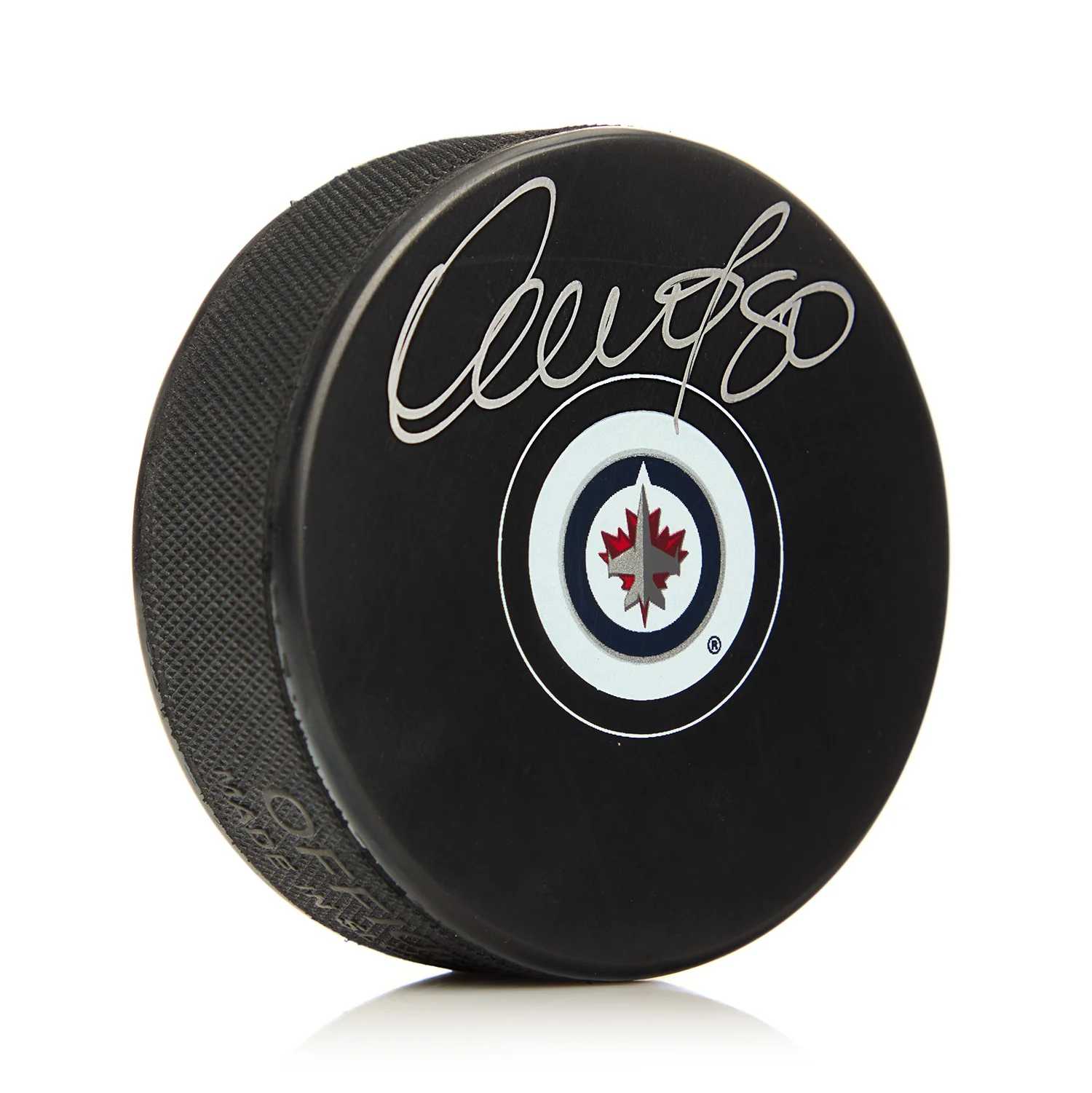 Nik Antropov Autographed Winnipeg Jets Hockey Puck