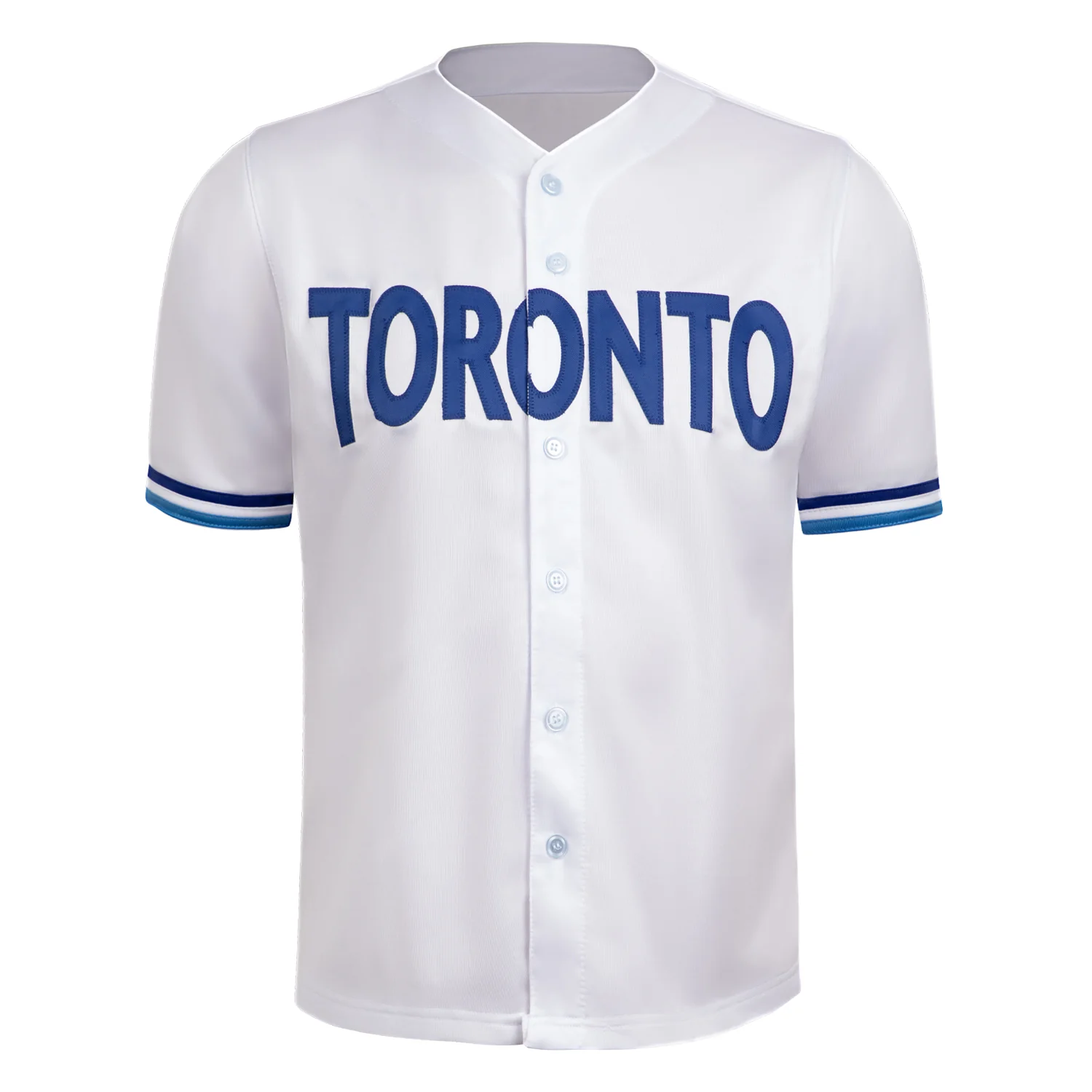 Jesse Barfield Autographed Toronto City Design White Baseball Jersey - Image 2