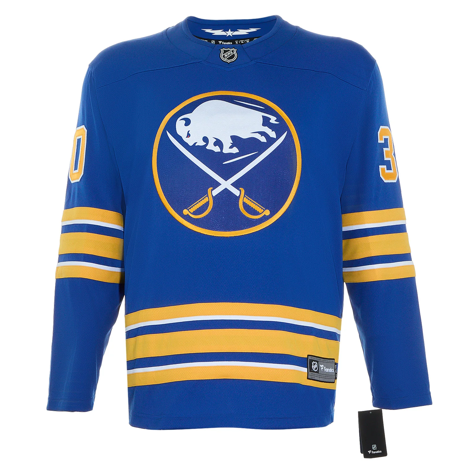 Tom Barrasso Autographed Buffalo Sabres Fanatics Breakaway Jersey - Image 2