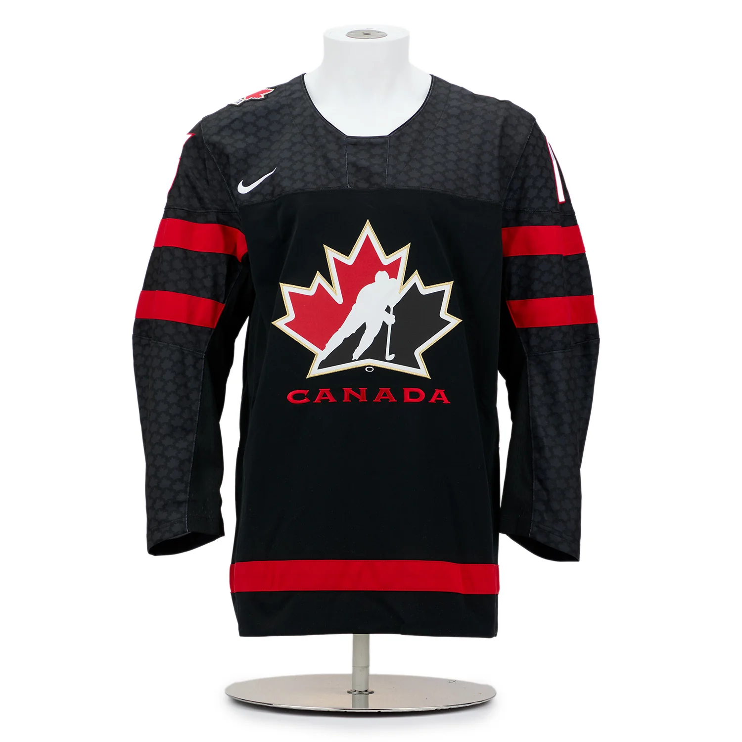 Connor Bedard Team Canada Signed & Inscribed World Jr MVP Nike Jersey #3/23 - Image 2