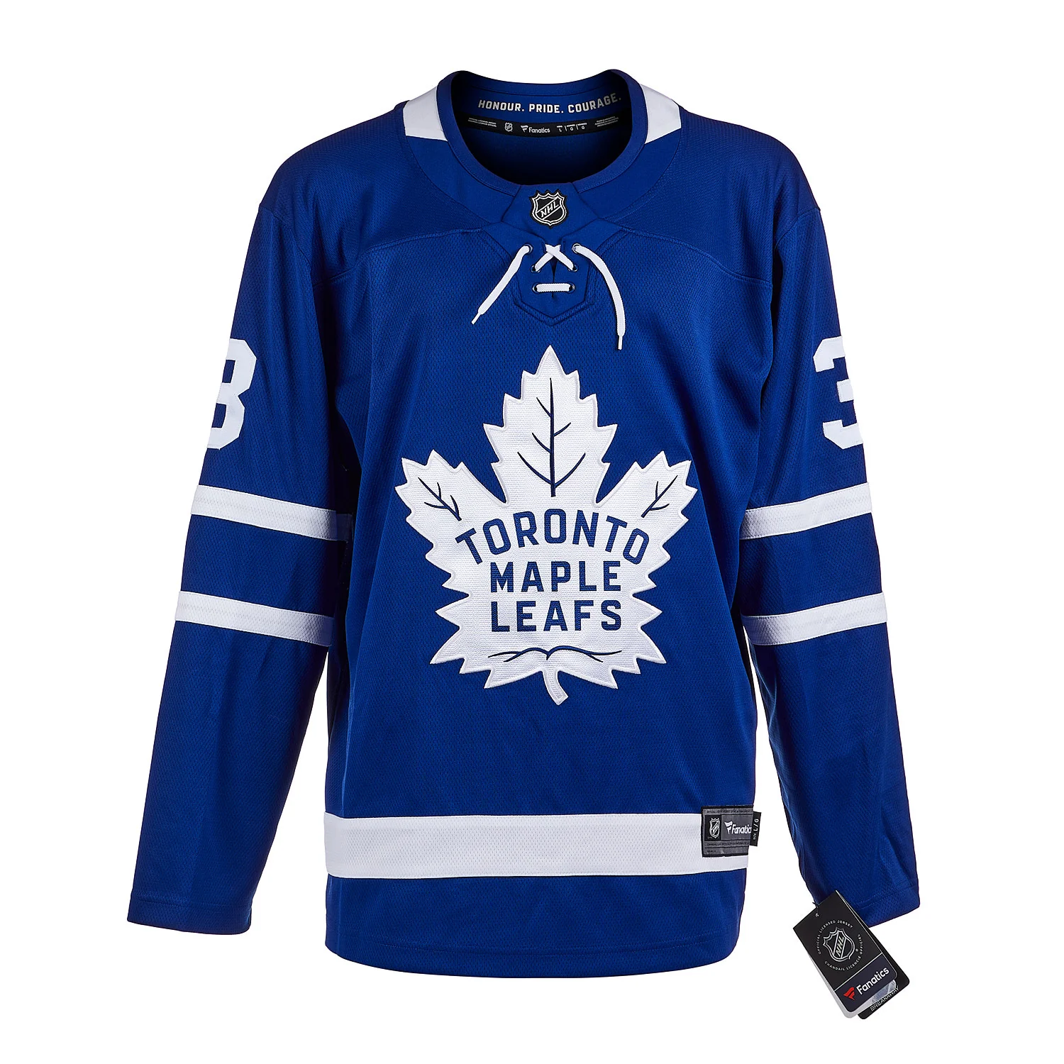 Wade Belak Autographed Toronto Maple Leafs Fanatics Breakaway Jersey - Image 2