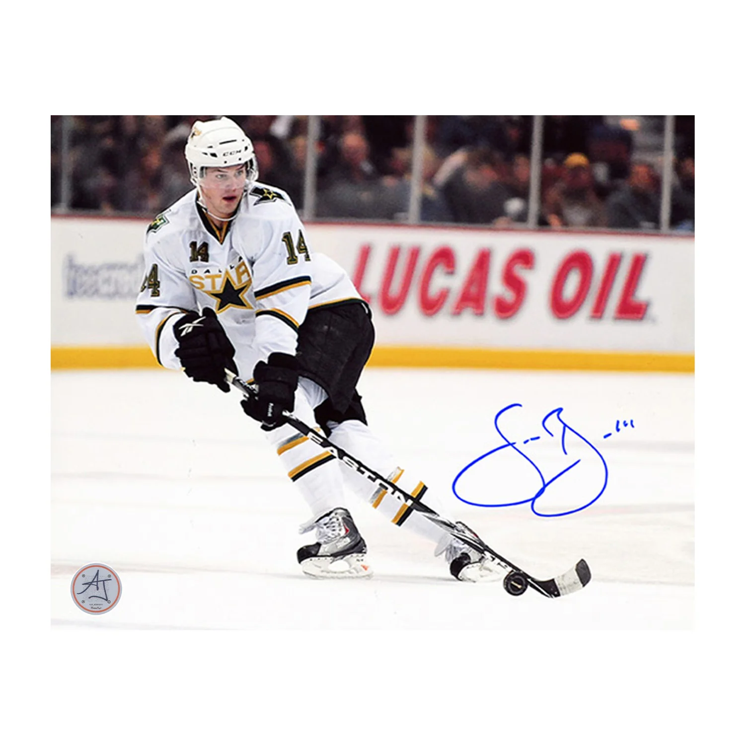 Jamie Benn Autographed Dallas Stars Rookie 8x10 Photo