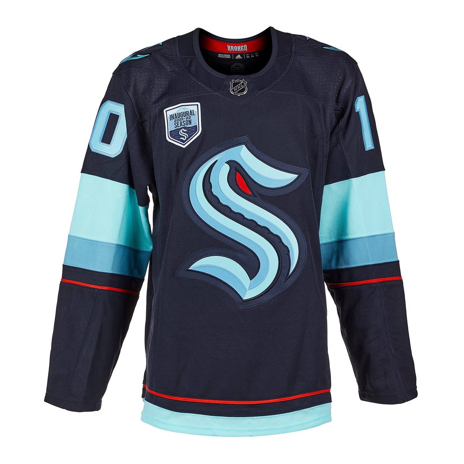 Matty Beniers Autographed Seattle Kraken adidas Jersey - Image 2