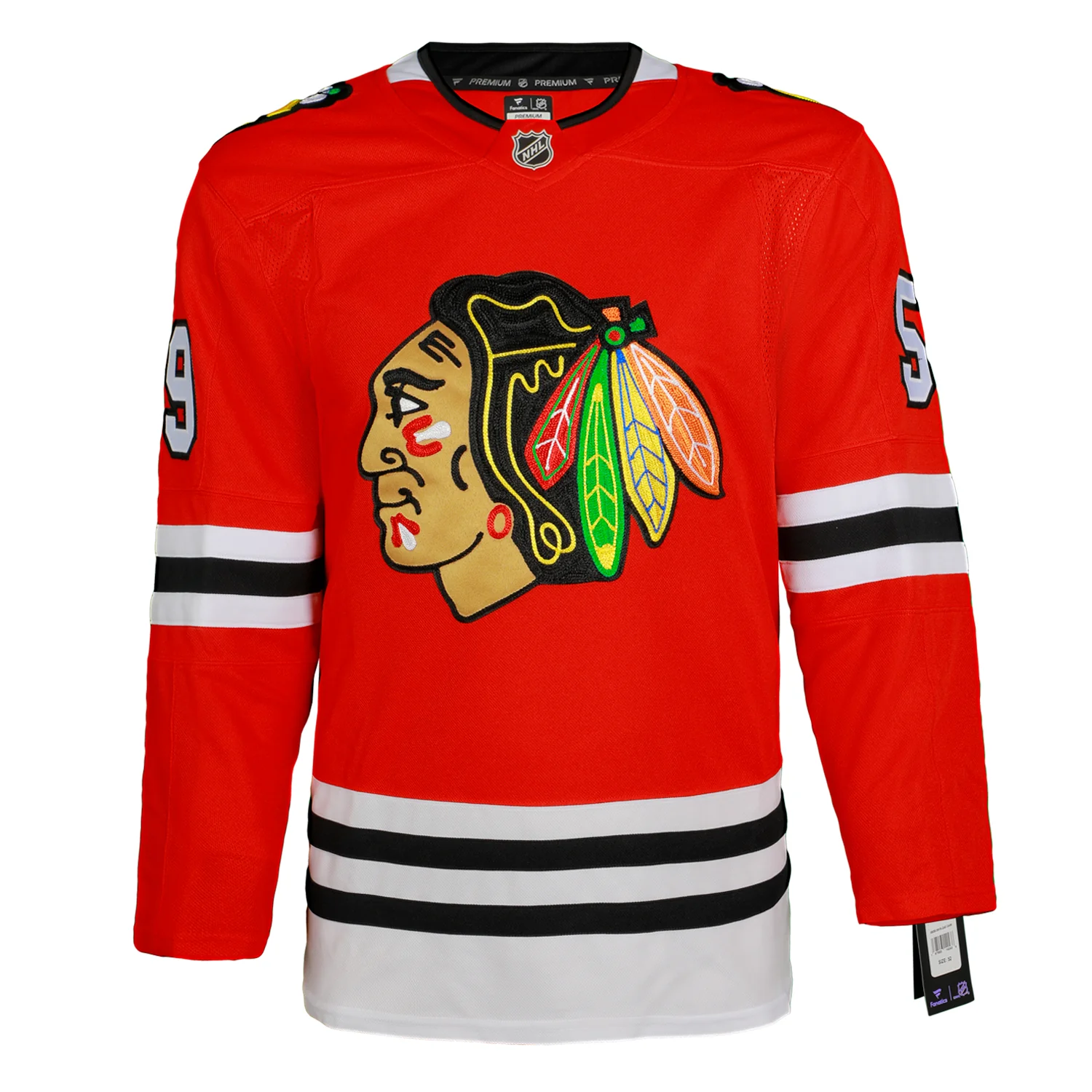 Tyler Bertuzzi Autographed Chicago Blackhawks Fanatics Premium Jersey - Image 2