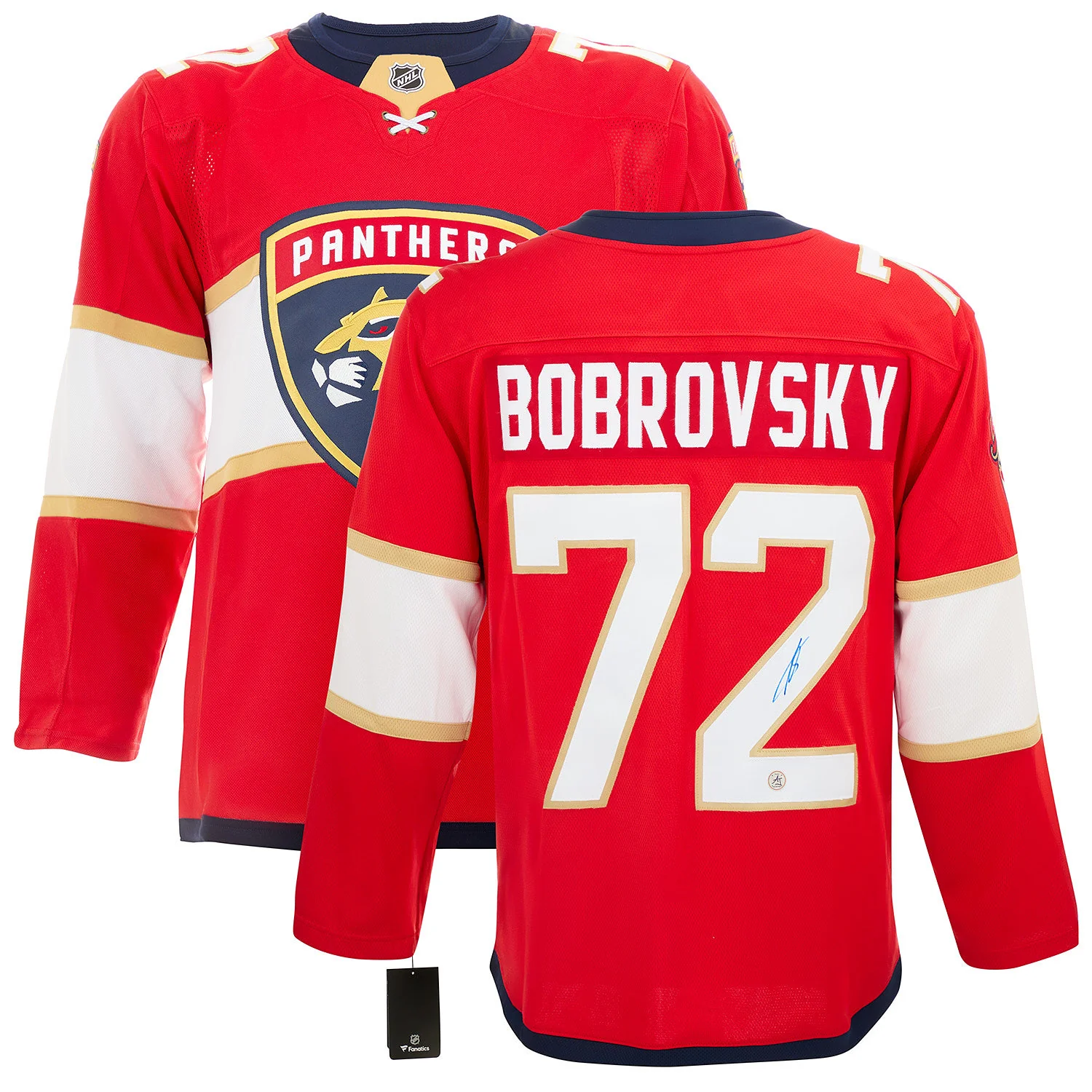 Sergei Bobrovsky Autographed Florida Panthers Fanatics Breakaway Jersey - Image 3