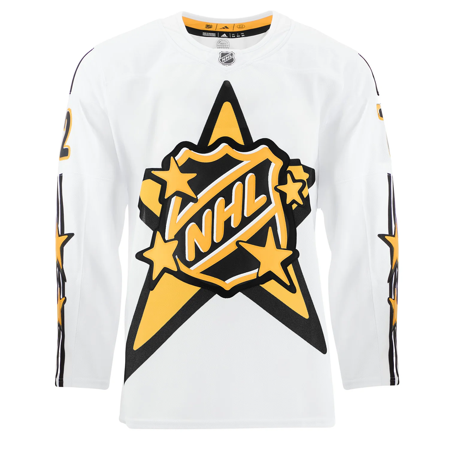Sergei Bobrovsky Signed 2024 NHL All-Star Game White adidas Jersey - Image 2