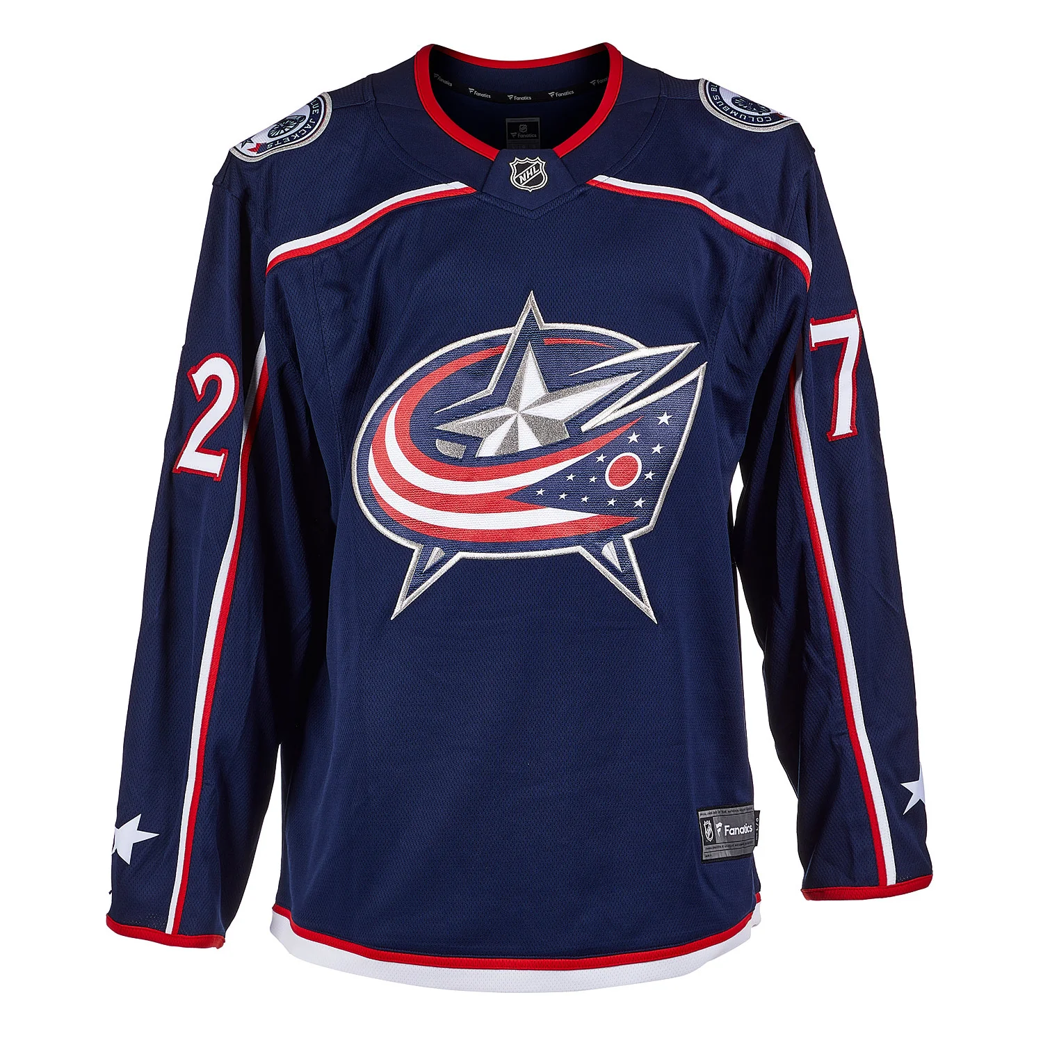 Sergei Bobrovsky Autographed Columbus Blue Jackets Fanatics Breakaway Jersey - Image 2