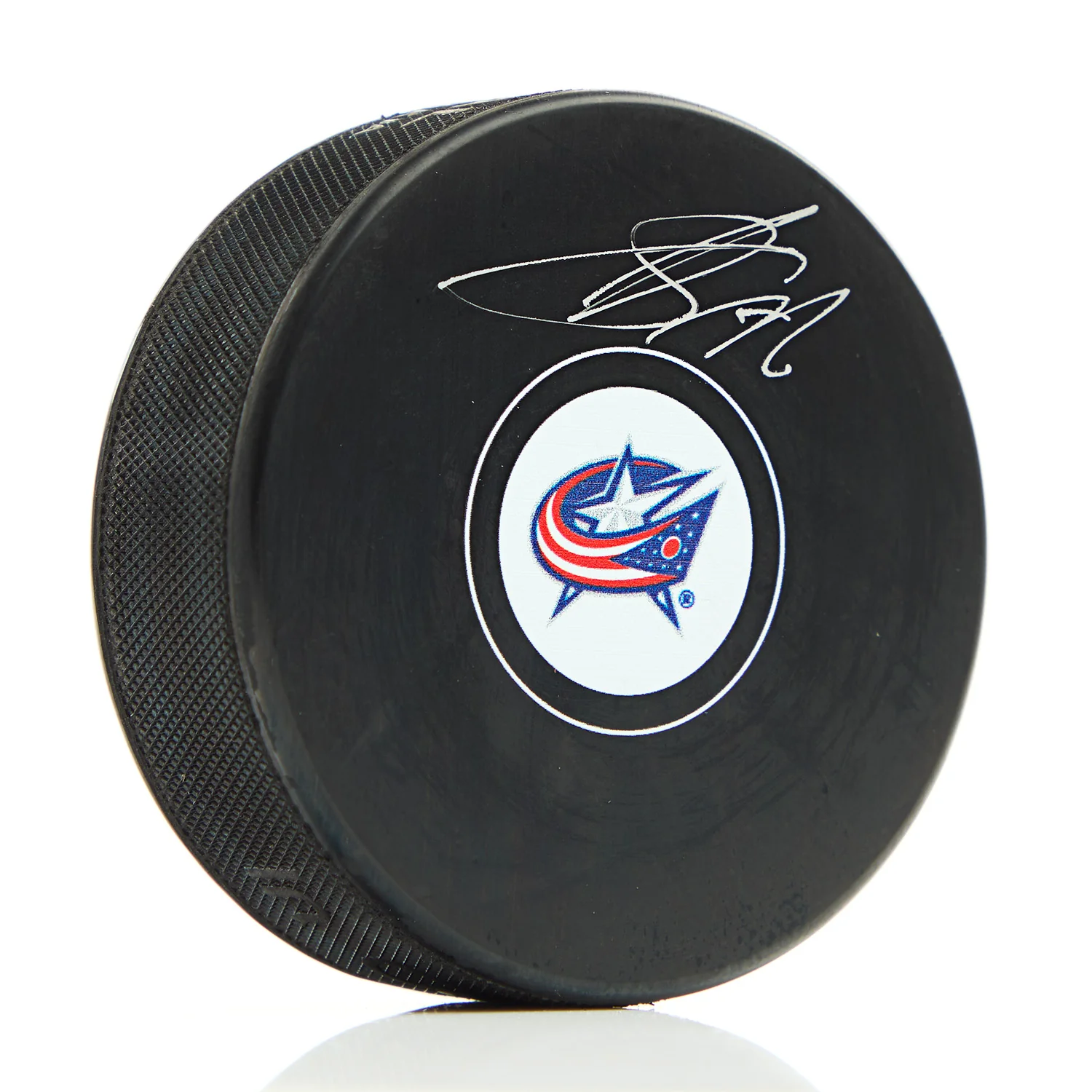 Sergei Bobrovsky Autographed Columbus Blue Jackets Hockey Puck
