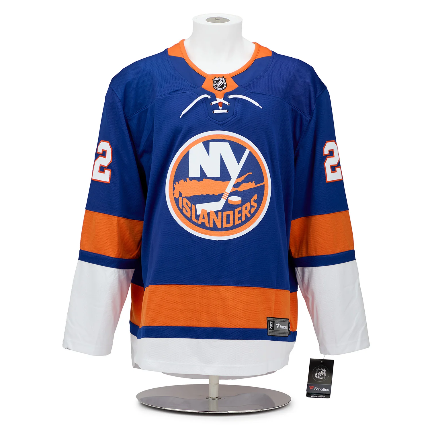 Mike Bossy New York Islanders Signed & Inscribed Stats Breakaway Jersey #14/22 - Image 2