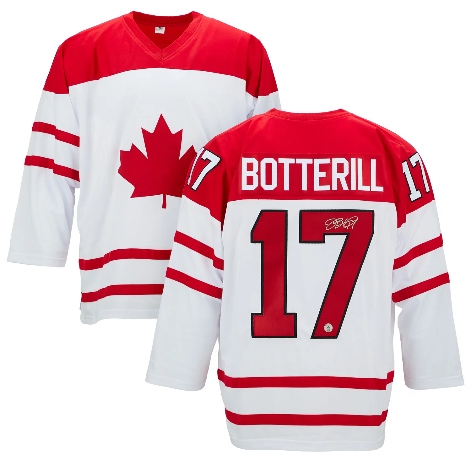 Jennifer Botterill Signed Team Canada Custom Hockey Nation Jersey - Image 3