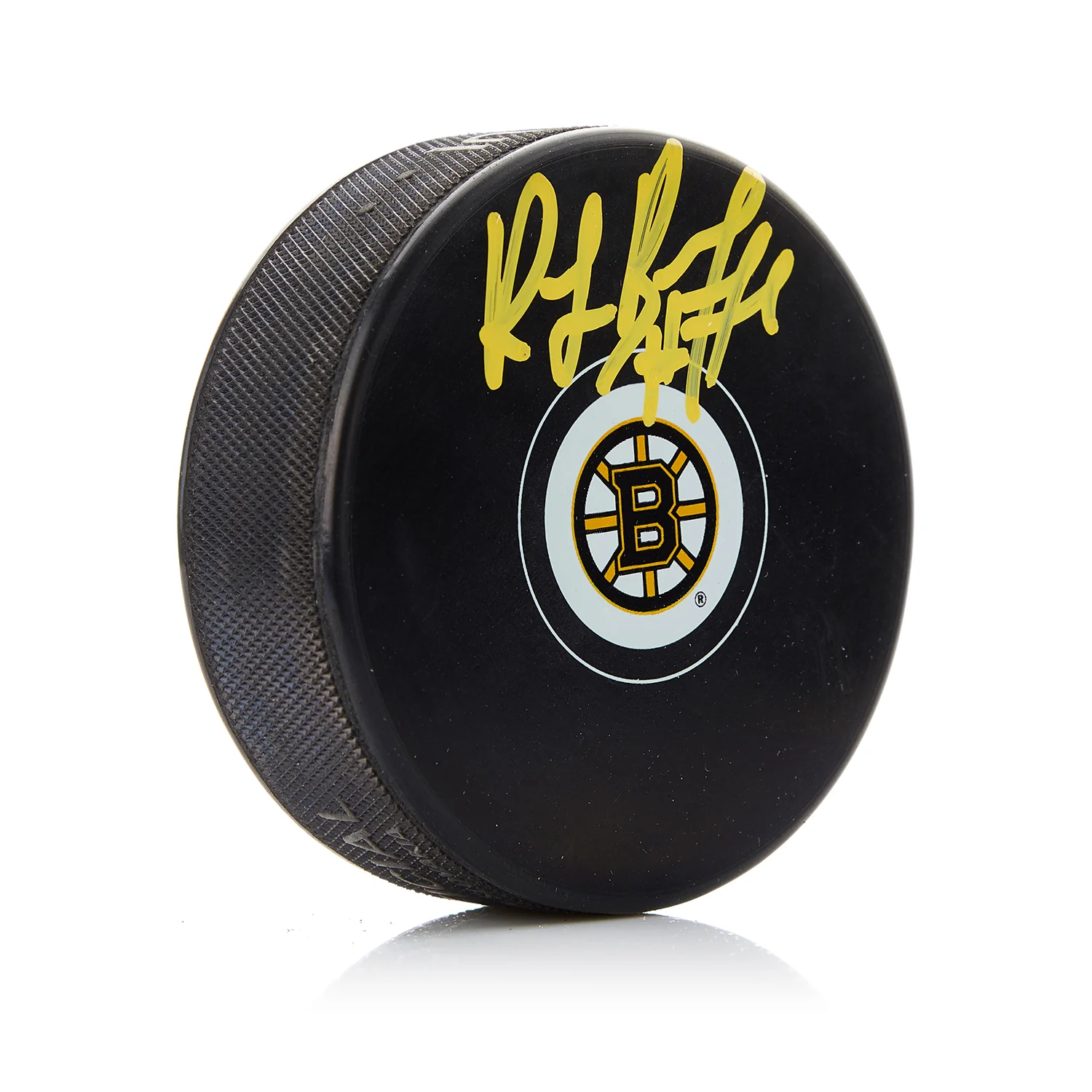 Ray Bourque Autographed Boston Bruins Hockey Puck