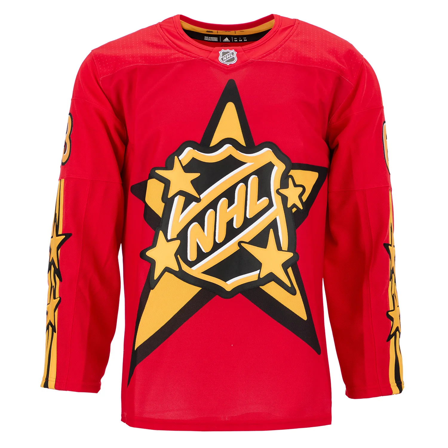 Jesper Bratt Autographed 2024 NHL All-Star Game Red adidas Jersey - Image 2