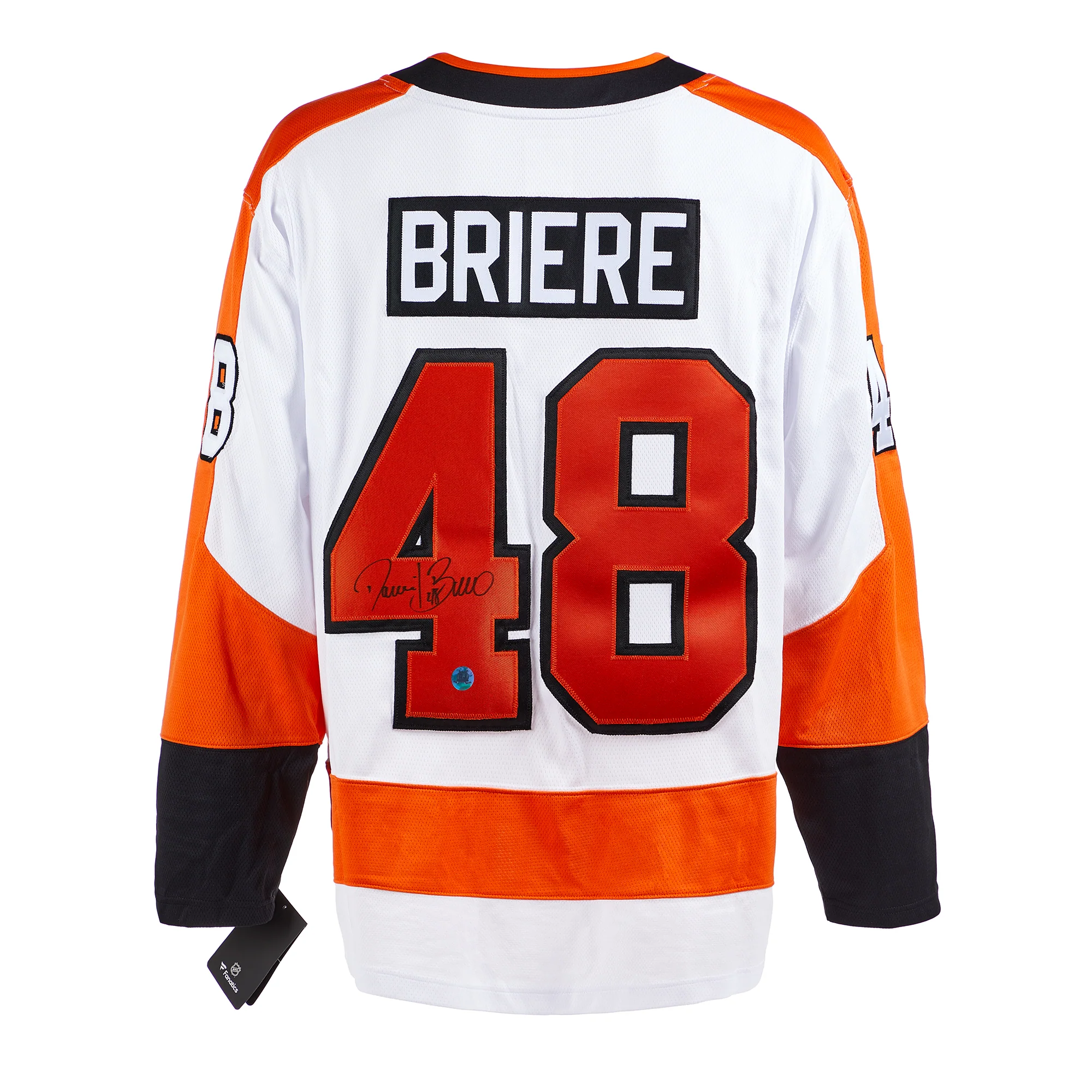 Daniel Briere Signed Philadelphia Flyers White Fanatics Breakaway Jersey