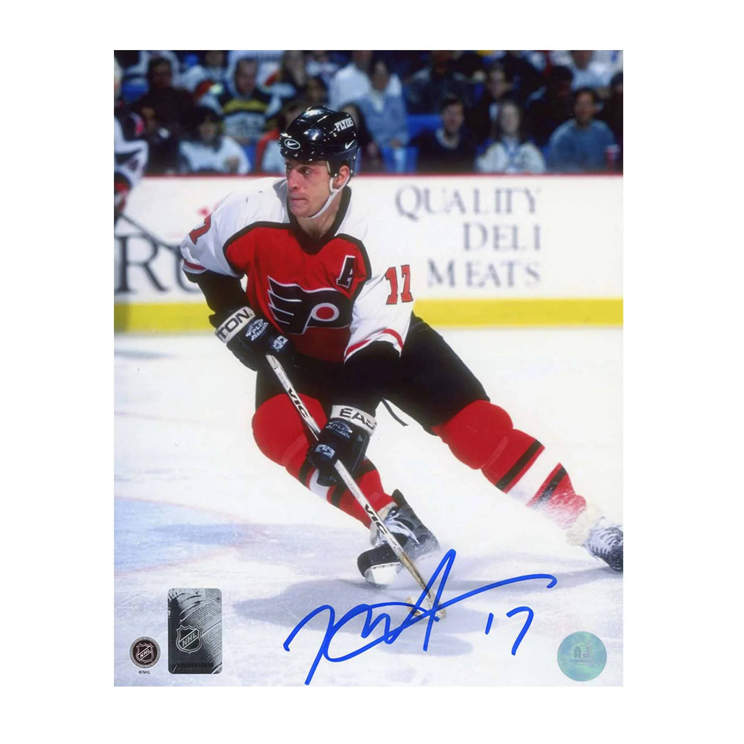 Rod Brind'Amour Autographed Philadelphia Flyers Hockey 8x10 Photo