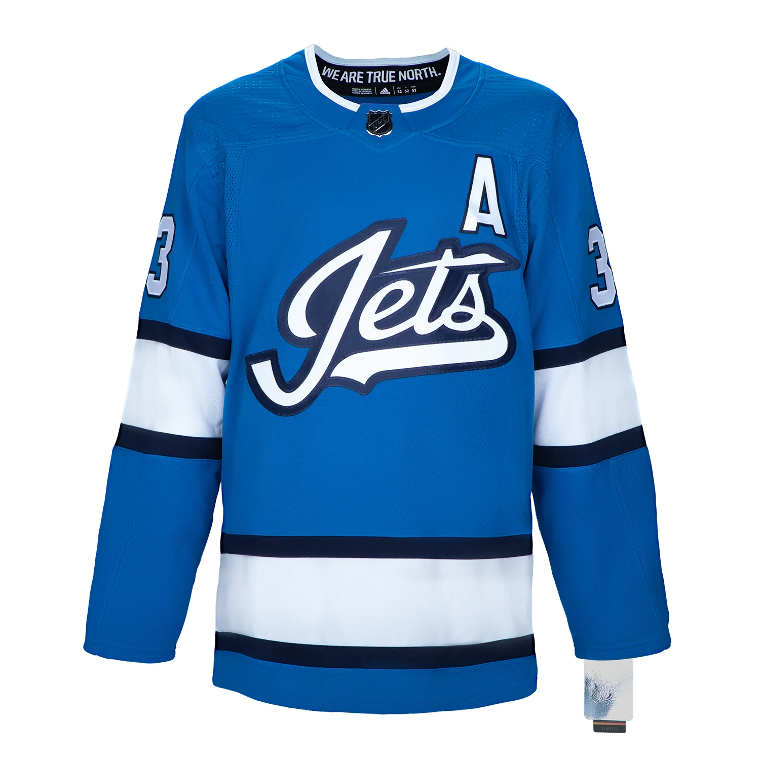 Dustin Byfuglien Signed Winnipeg Jets Aviator Alternate adidas Jersey - Image 2