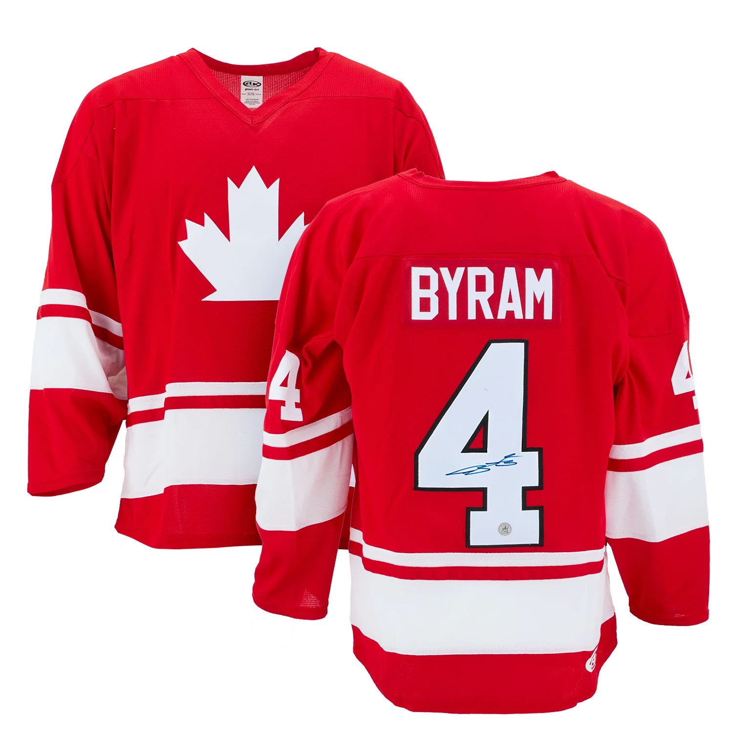 Bowen Byram Autographed Team Canada Custom Hockey Nation Jersey - Image 3