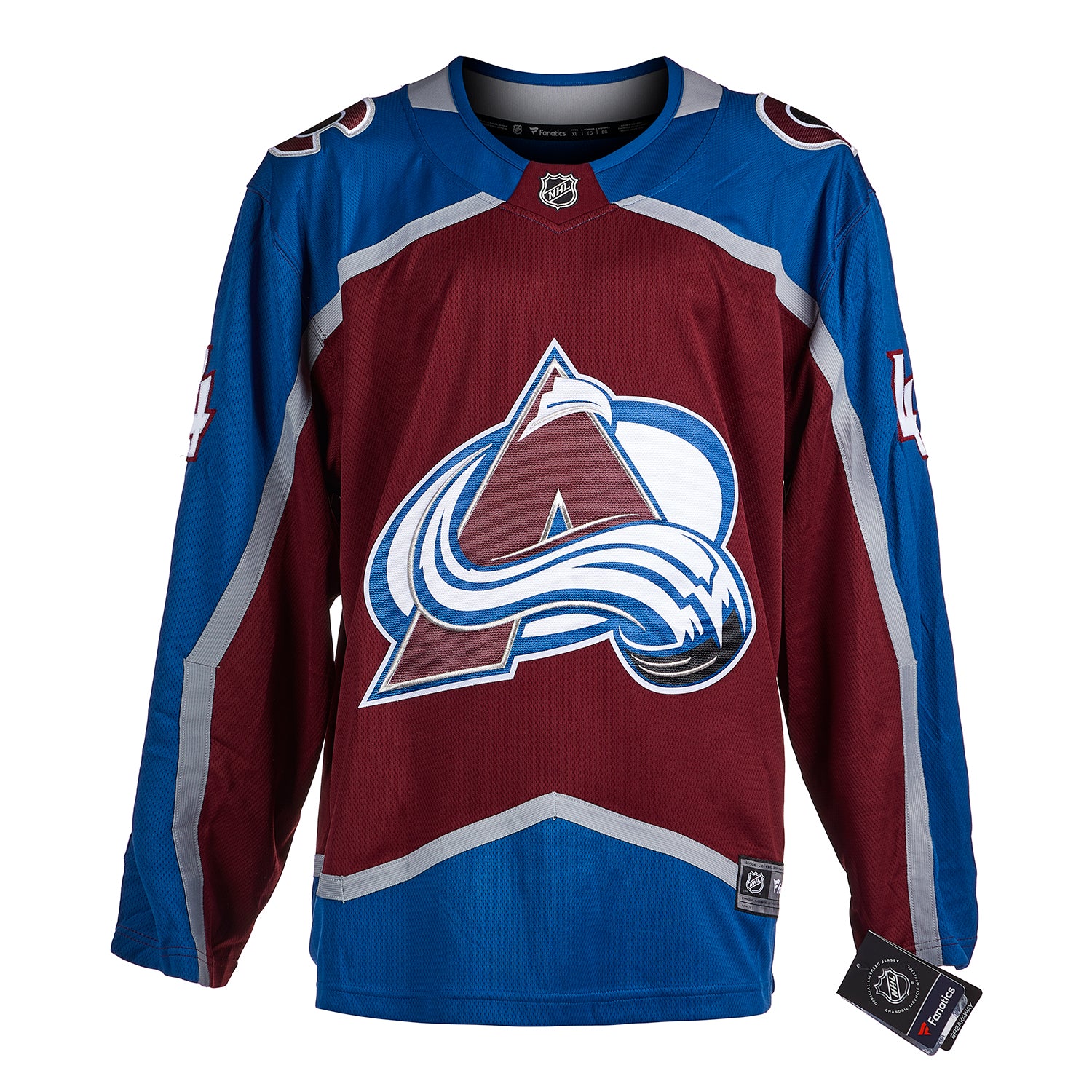Bowen Byram Autographed Colorado Avalanche Fanatics Breakaway Jersey - Image 2