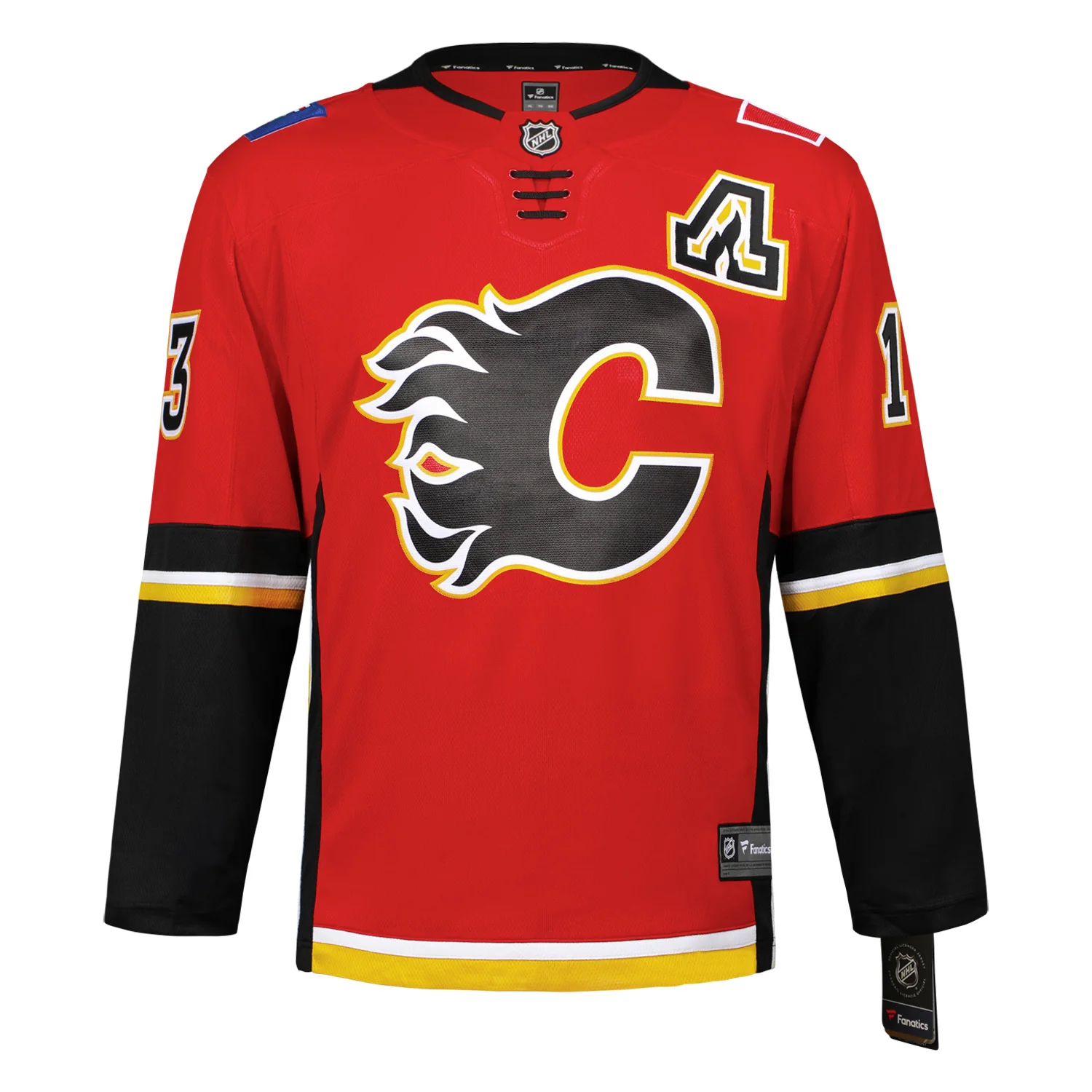 Mike Cammalleri Autographed Calgary Flames Red Fanatics Breakaway Jersey - Image 2