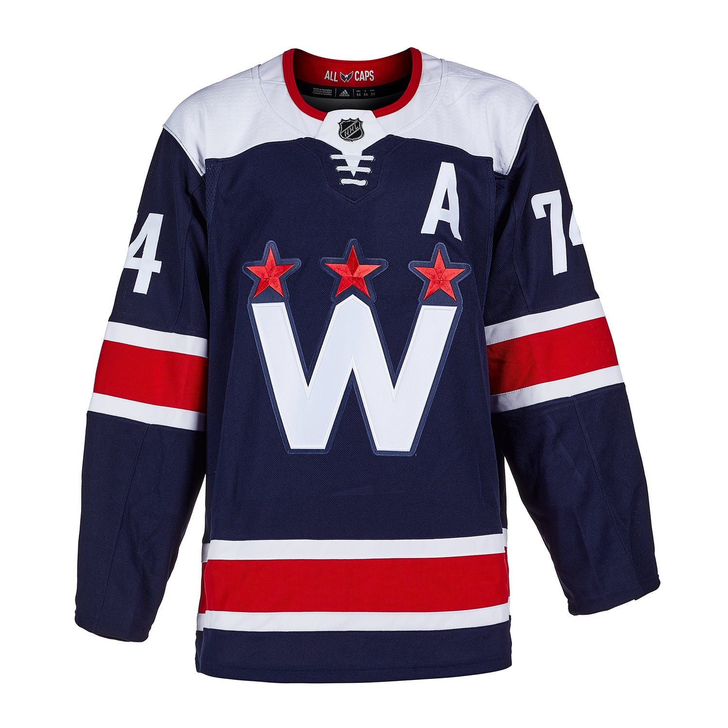 John Carlson Signed Washington Capitals Alternate adidas Jersey - Image 2