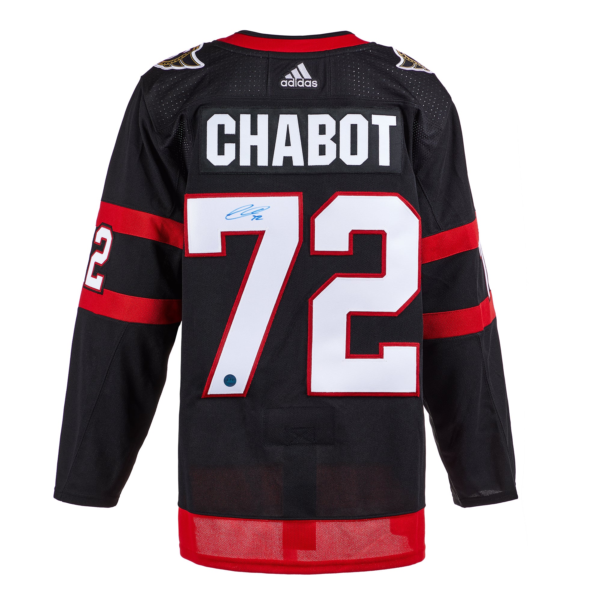 Thomas Chabot Autographed Ottawa Senators adidas Jersey