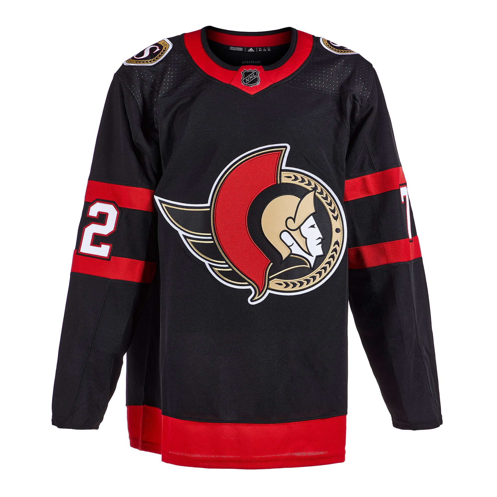 Thomas Chabot Autographed Ottawa Senators adidas Jersey - Image 2