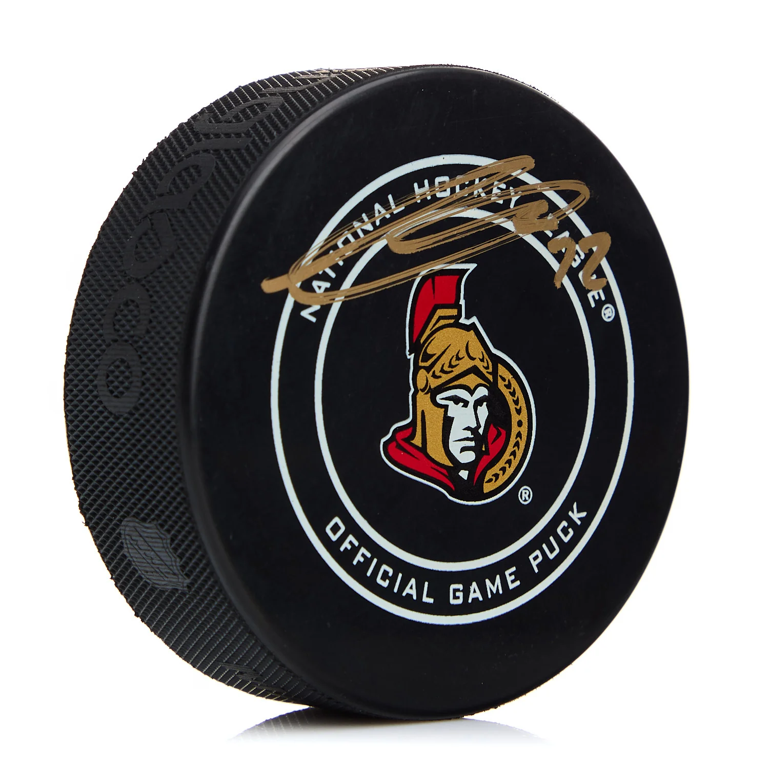 Thomas Chabot Ottawa Senators Signed Official Game Puck