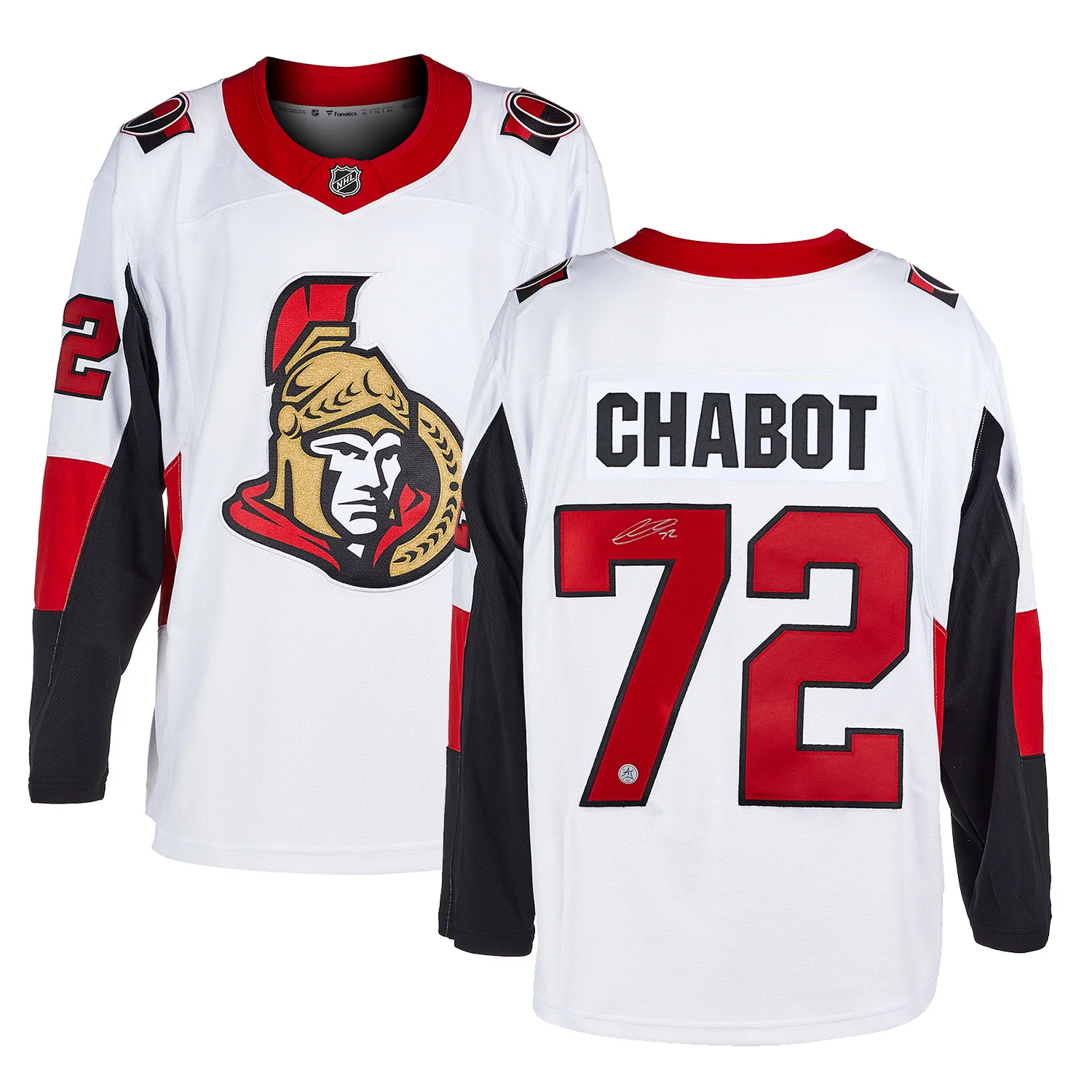 Thomas Chabot Signed Ottawa Senators Fanatics Breakaway Jersey - Image 3