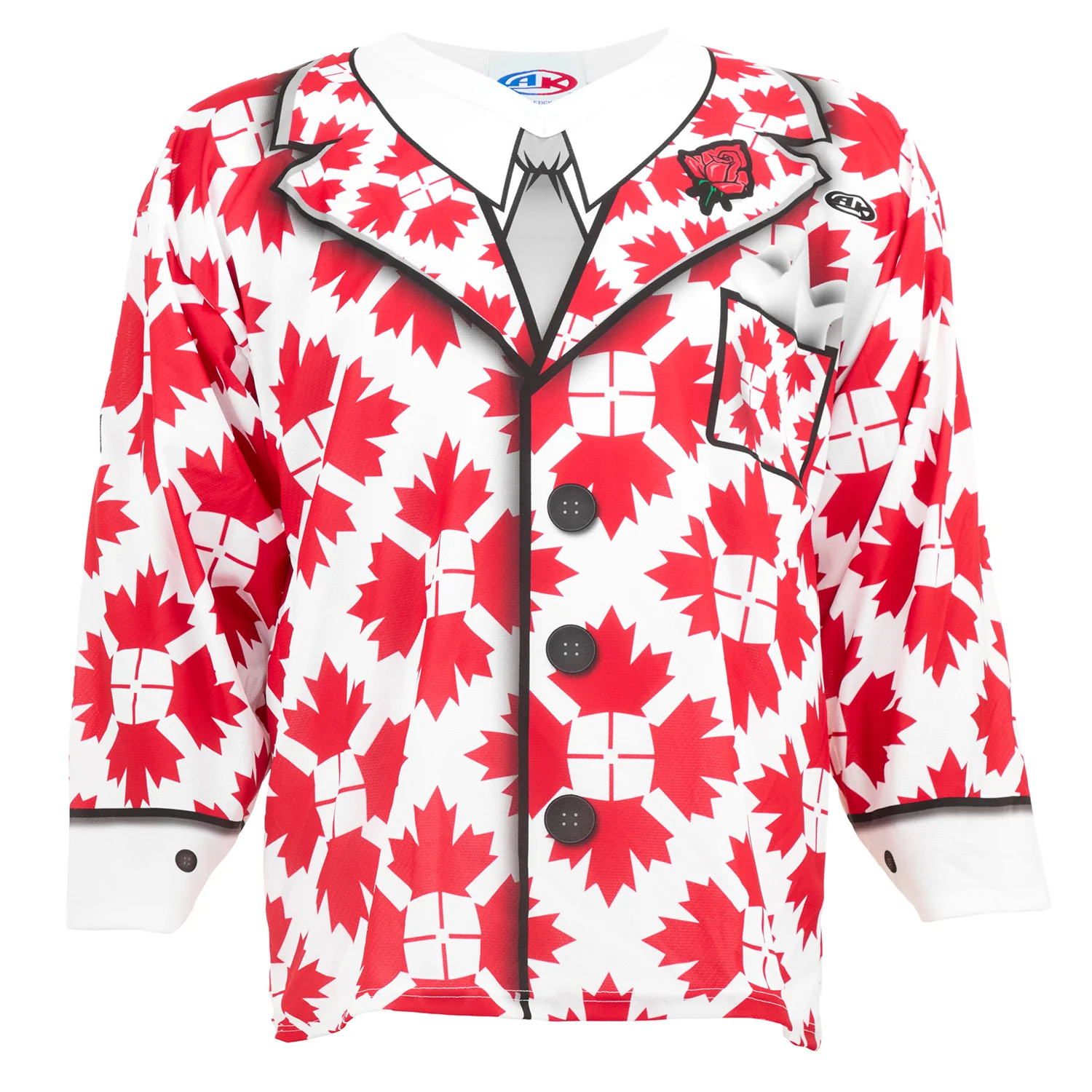 Don Cherry Autographed Canada Maple Leaf Custom Suit Jacket Jersey - Image 2