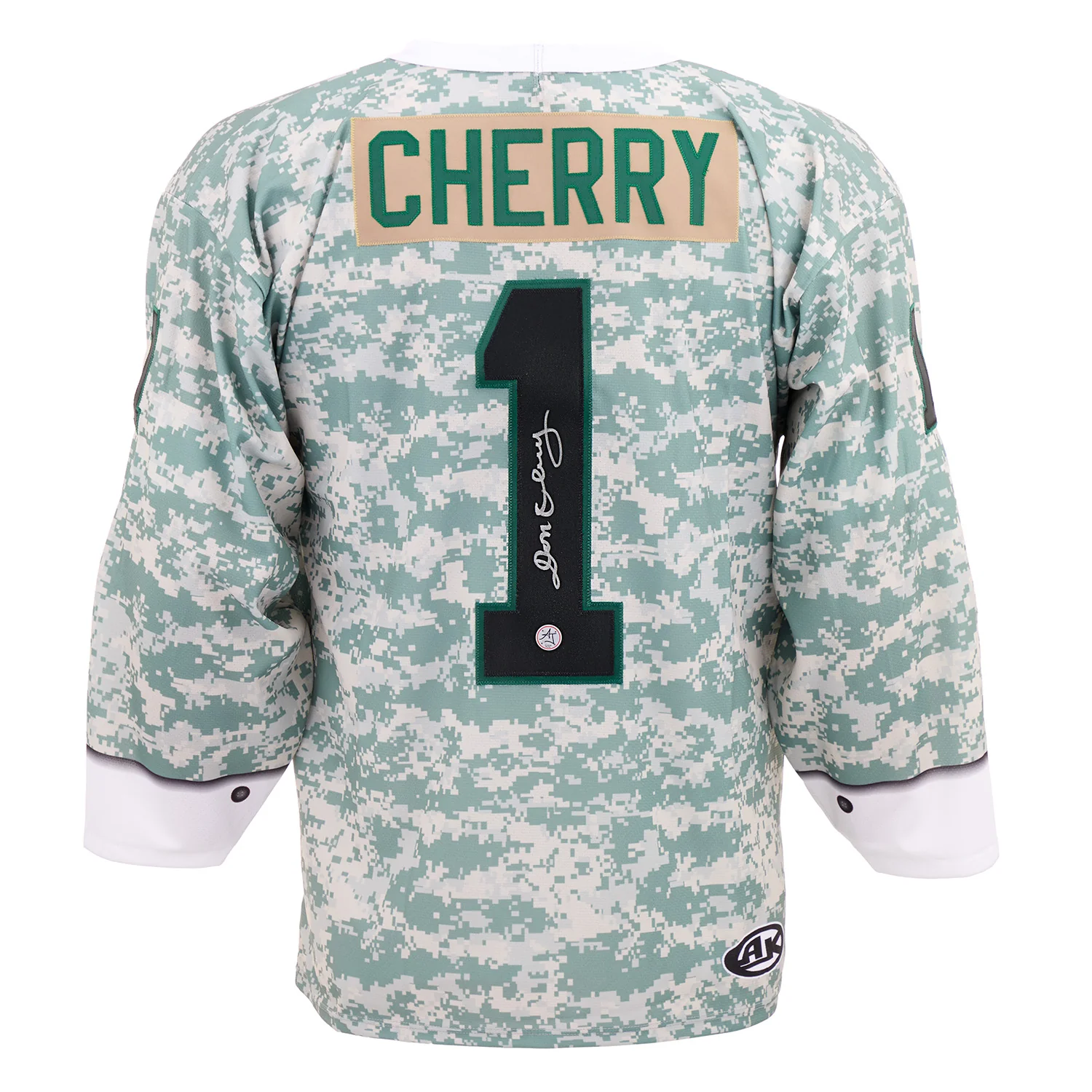 Don Cherry Signed Canadian Military Camouflage Poppy Suit Jacket Jersey