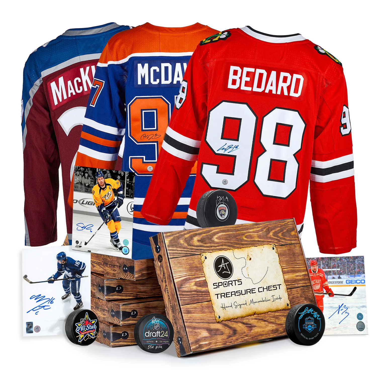 AJ Sports Hockey Heroes vs Legends Ultimate Edition Treasure Chest