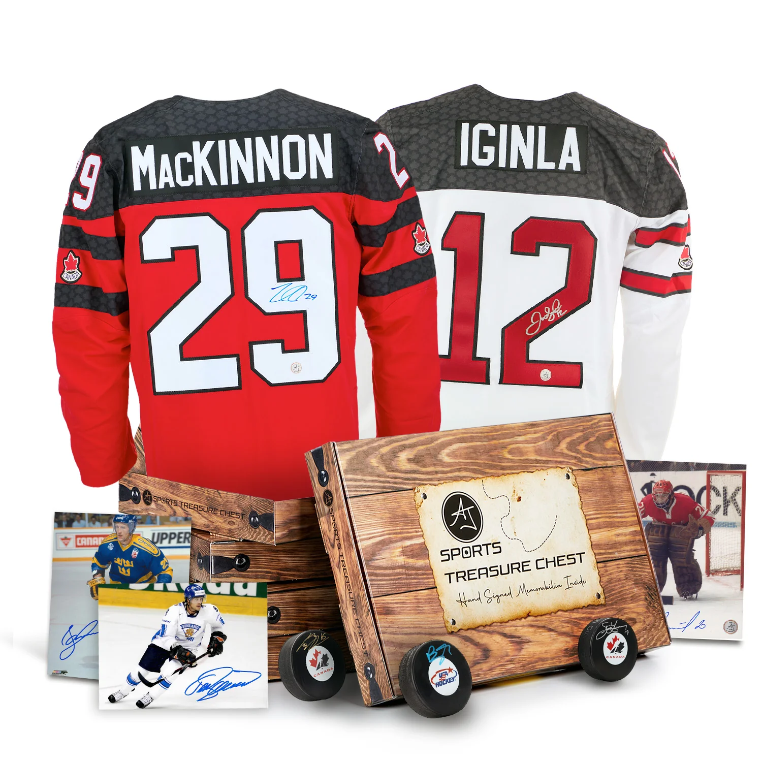 AJ Sports Hockey Winter Games Ultimate Gold Medal Treasure Chest