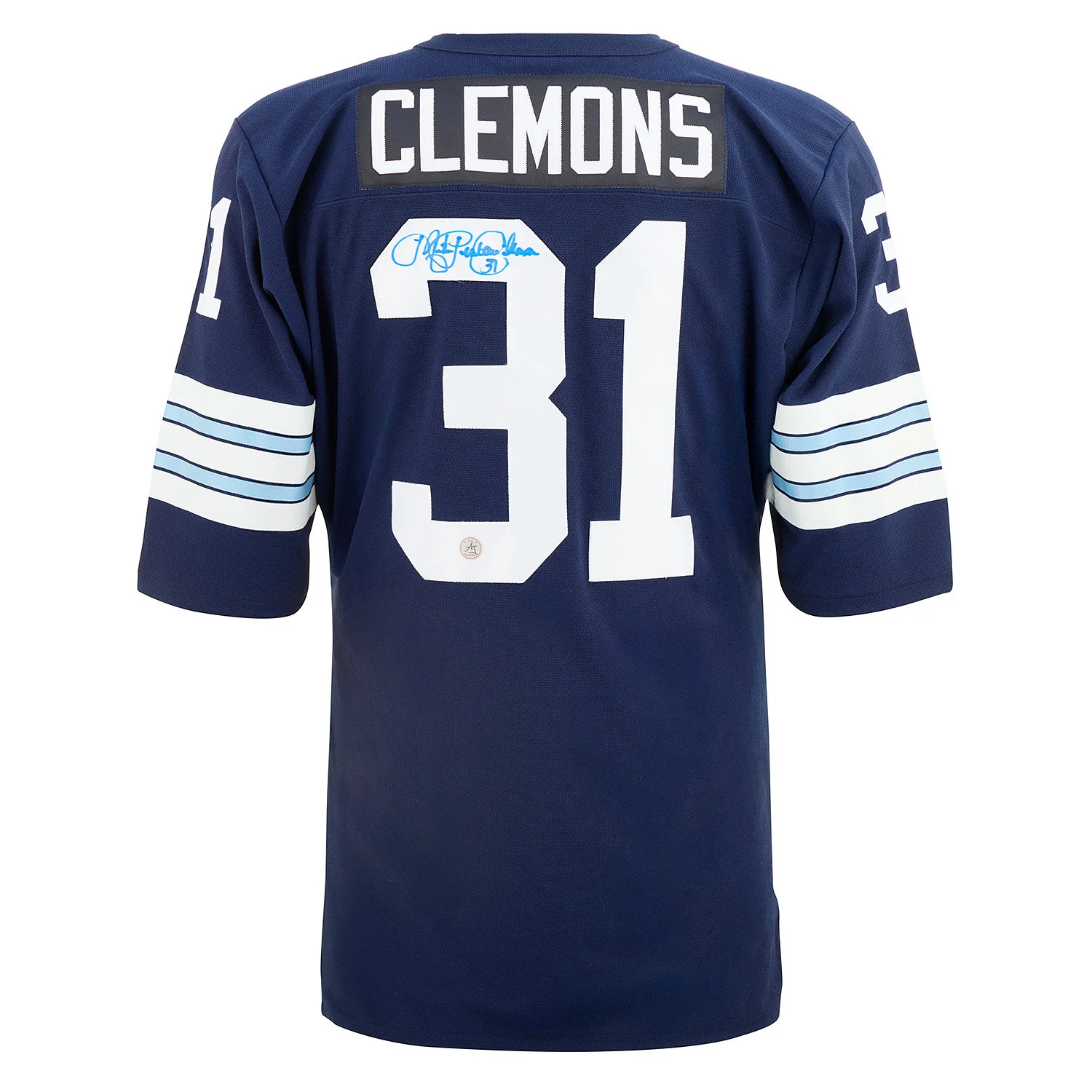 Mike Pinball Clemons Signed Toronto Argos Style Canadian Football Jersey