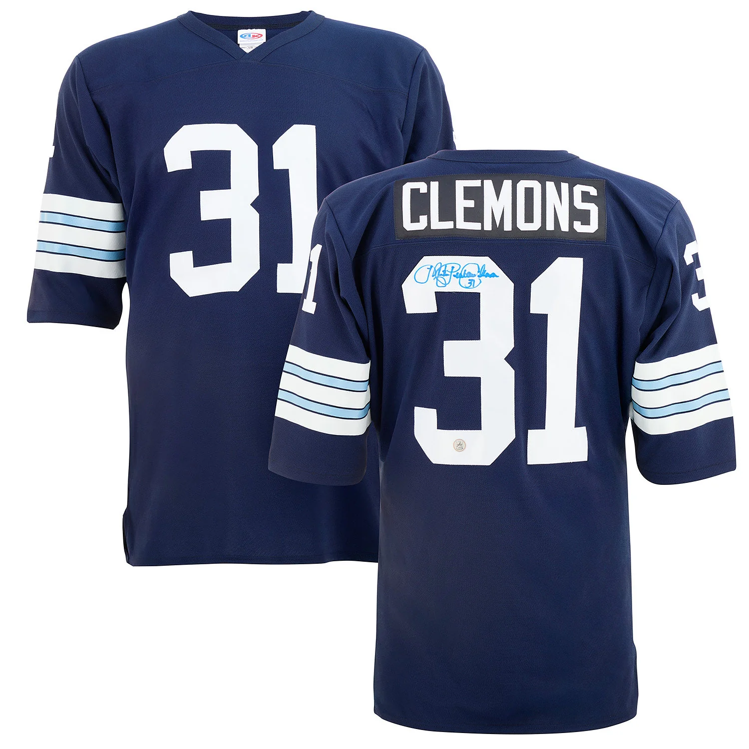 Mike Pinball Clemons Signed Toronto Argos Style Canadian Football Jersey - Image 3
