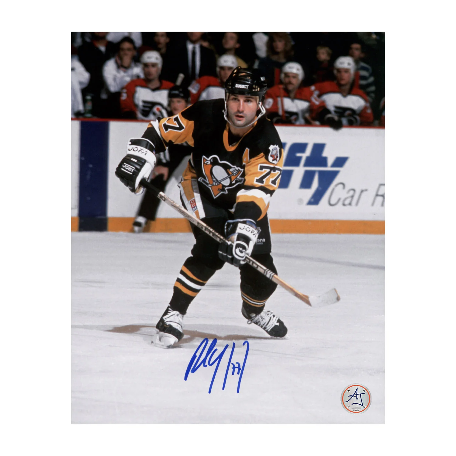 Paul Coffey Autographed Pittsburgh Penguins Hockey 8x10 Photo