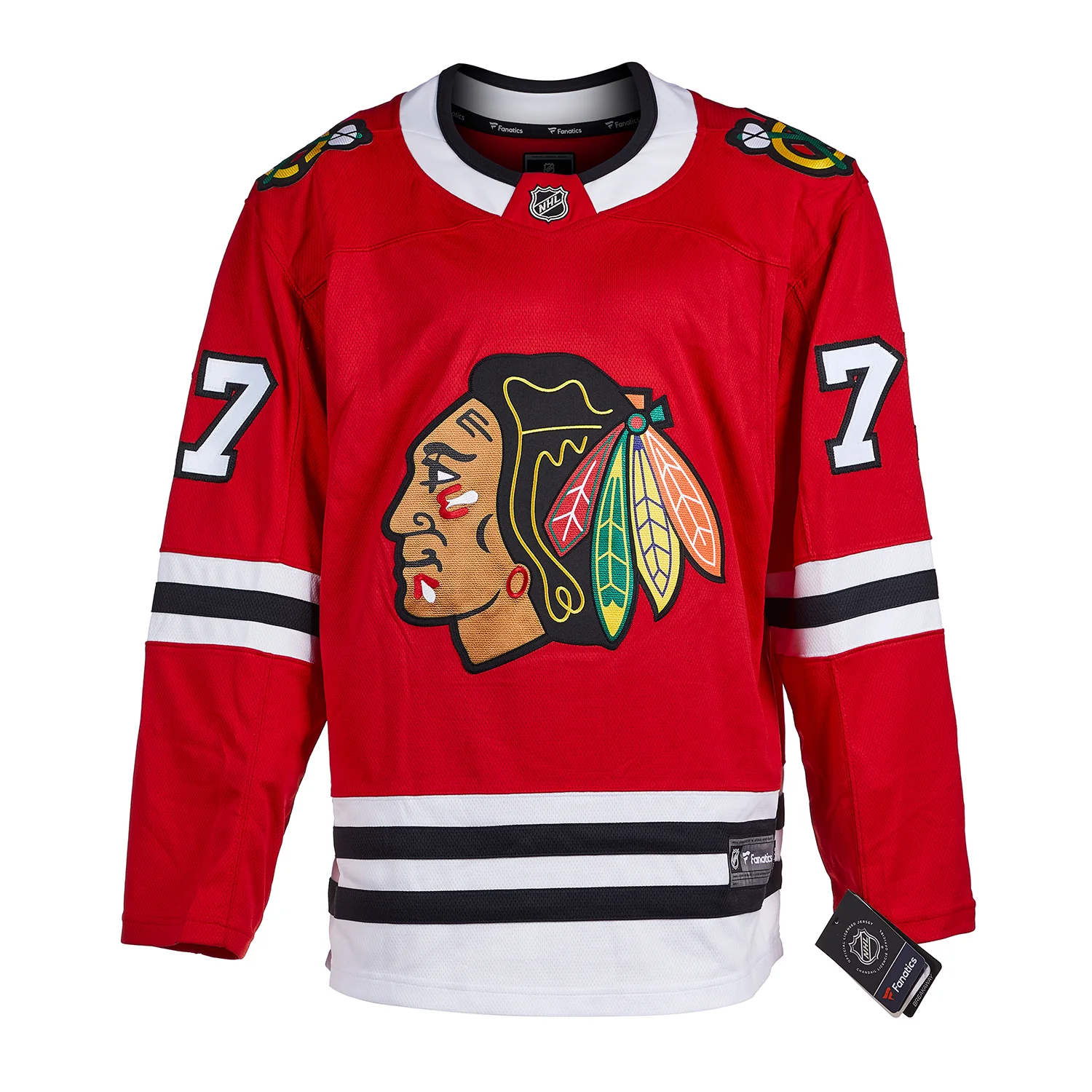 Paul Coffey Autographed Chicago Blackhawks Fanatics Breakaway Jersey - Image 2