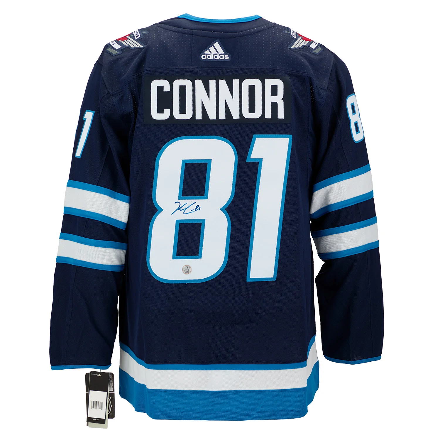 Kyle Connor Autographed Winnipeg Jets adidas Jersey