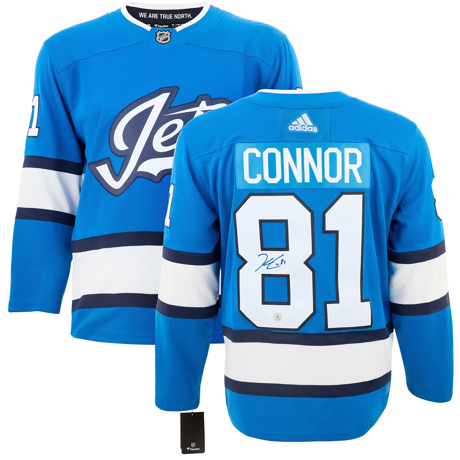 Kyle Connor Signed Winnipeg Jets Alternate adidas Jersey - Image 3