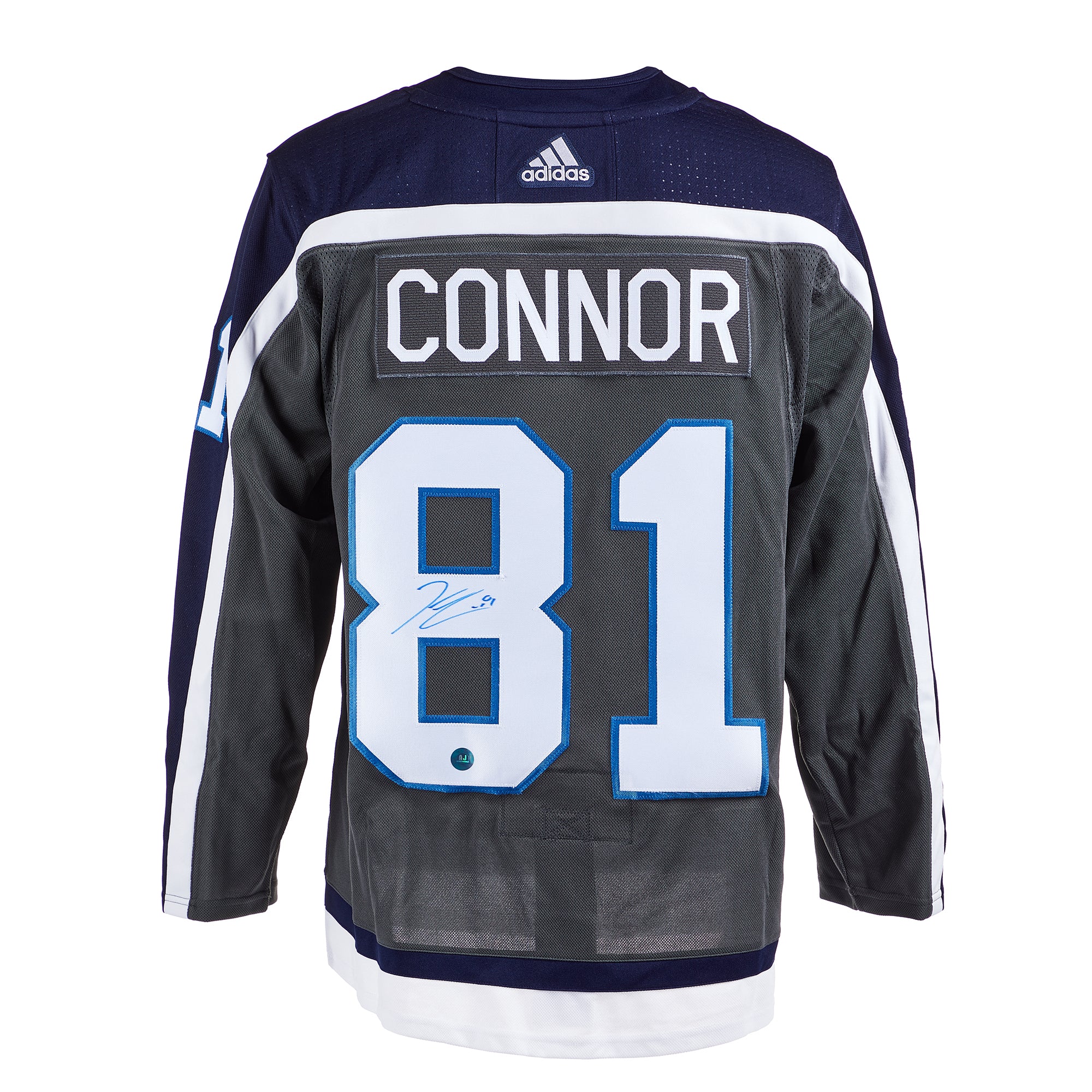 Kyle Connor Winnipeg Jets Signed Reverse Retro adidas Jersey