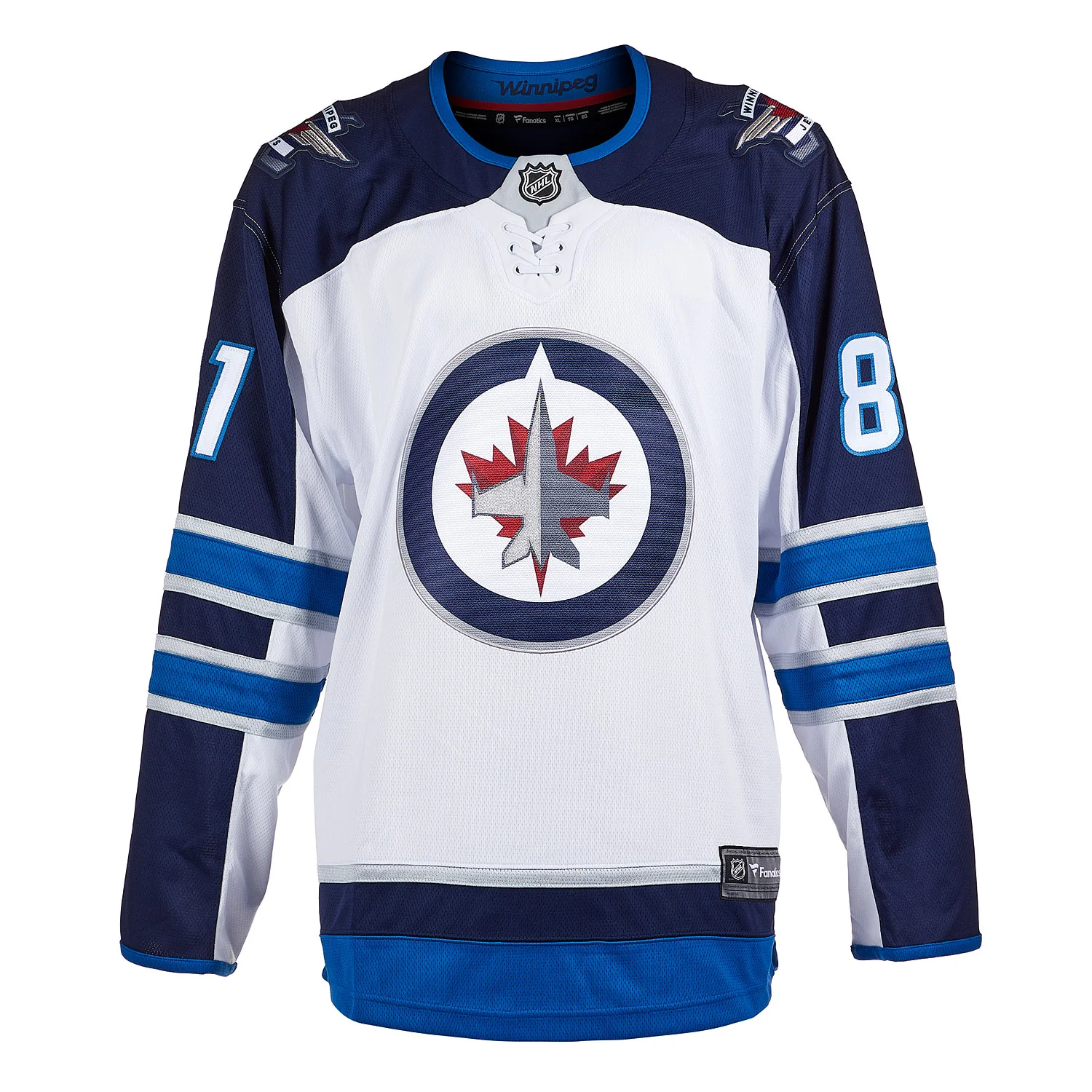 Kyle Connor Signed Winnipeg Jets White Fanatics Breakaway Jersey - Image 2