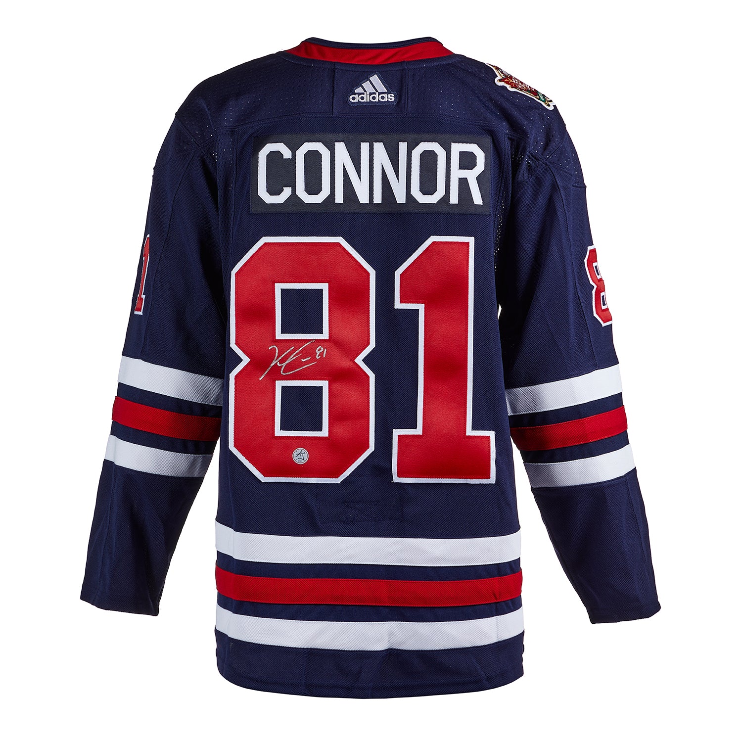 Kyle Connor Signed Winnipeg Jets 2019 Heritage Classic adidas Jersey