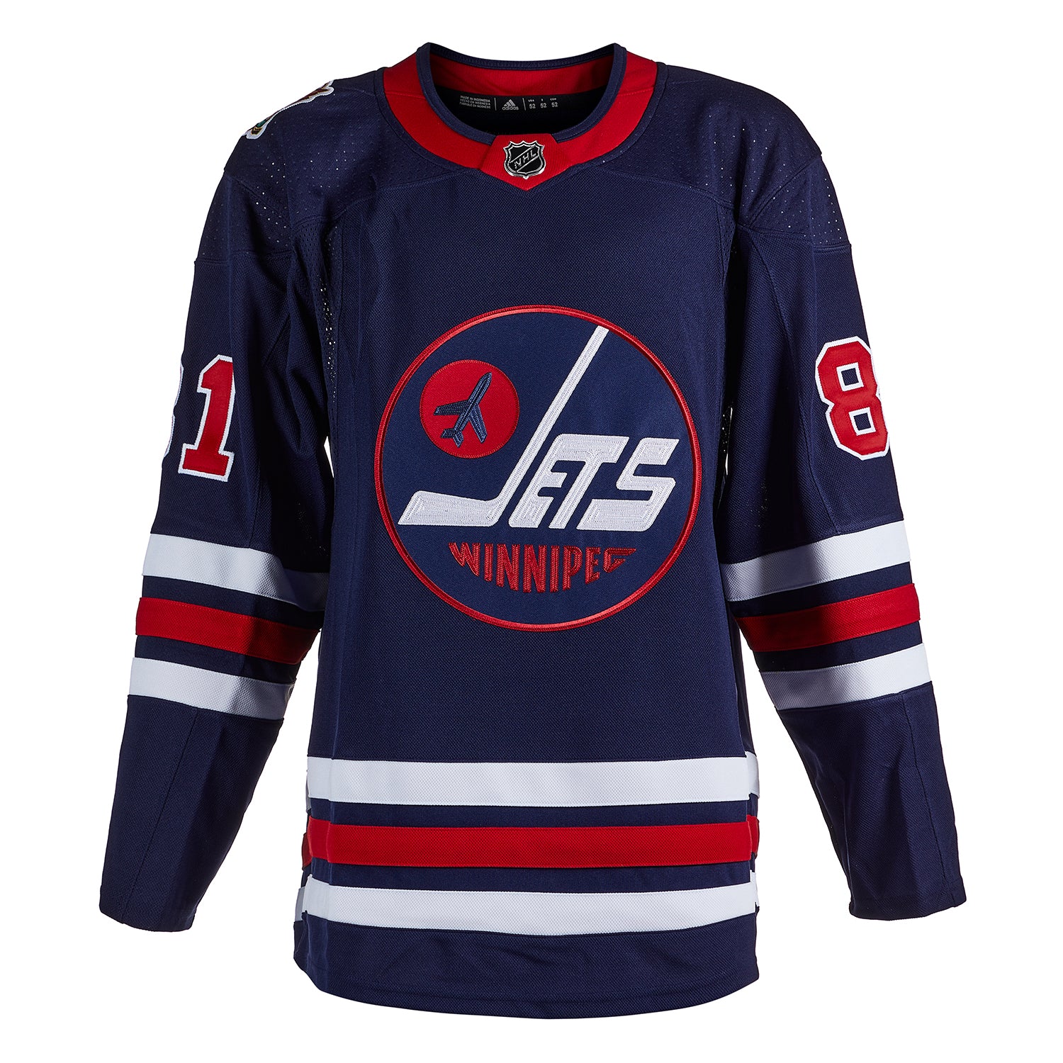 Kyle Connor Signed Winnipeg Jets 2019 Heritage Classic adidas Jersey - Image 2