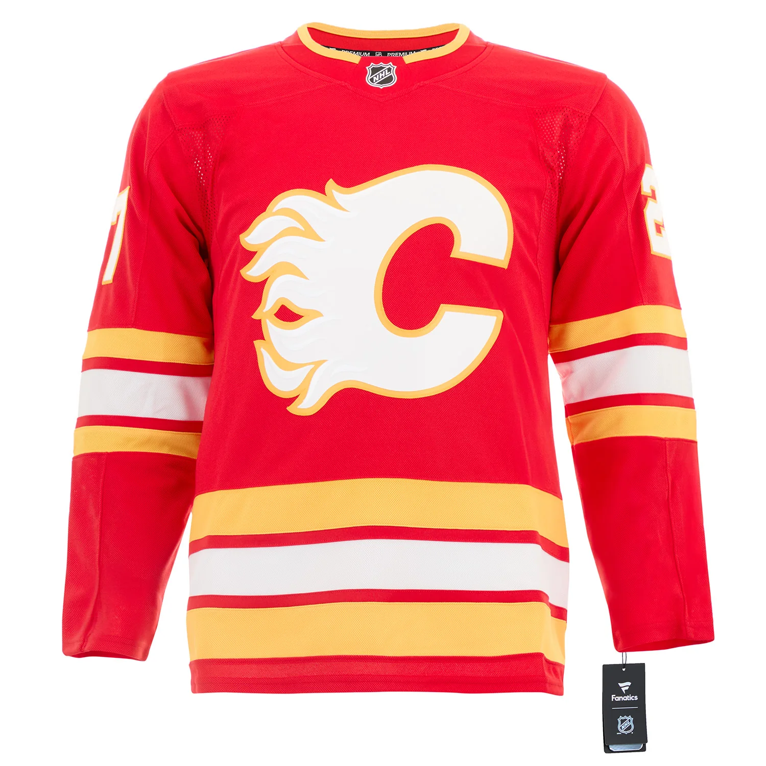 Matt Coronato Autographed Calgary Flames Fanatics Premium Jersey - Image 2