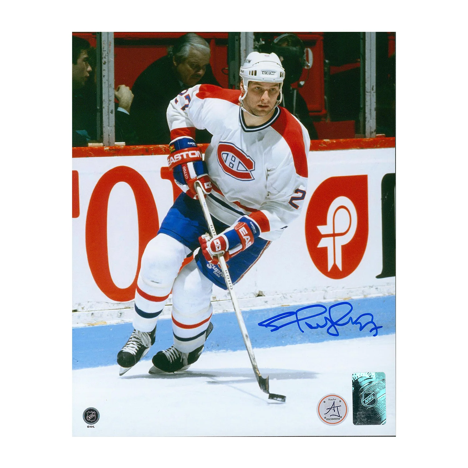 Shayne Corson Signed Montreal Canadiens Hockey 8x10 Photo