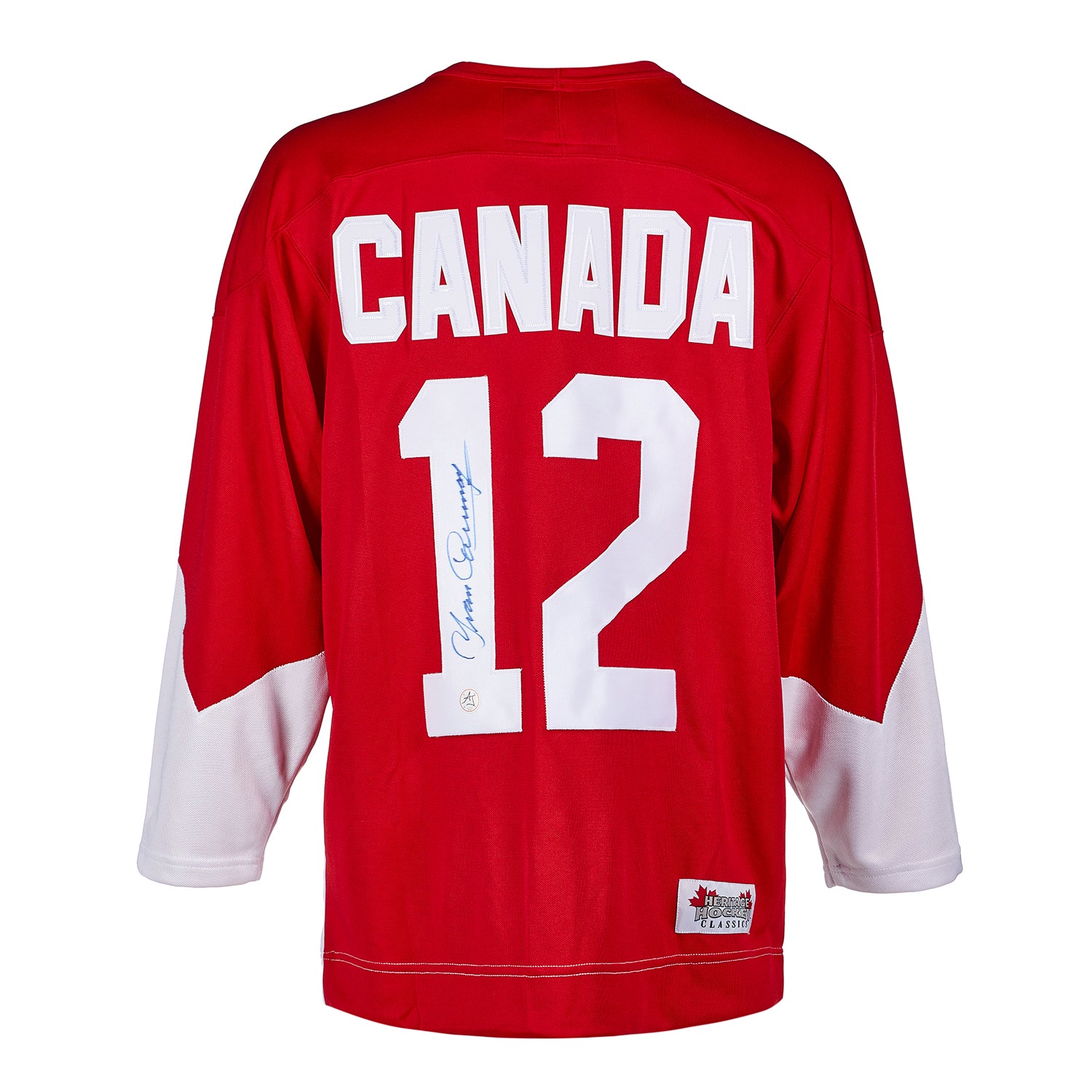 Yvan Cournoyer 1972 Summit Series Signed Team Canada Hockey Jersey