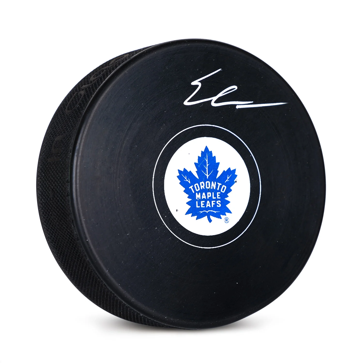 Easton Cowan Autographed Toronto Maple Leafs Hockey Puck