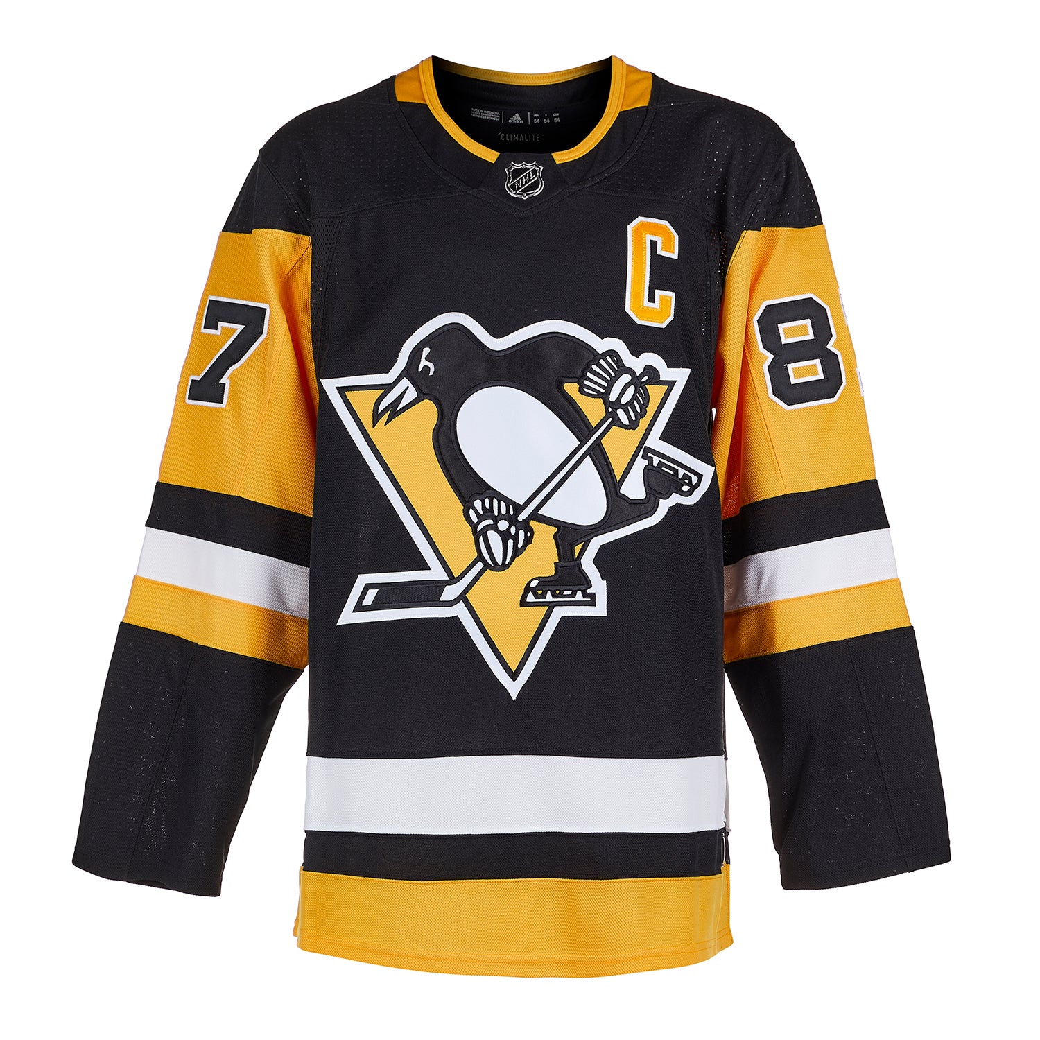 Sidney Crosby Autographed Pittsburgh Penguins Black adidas Jersey - Image 2