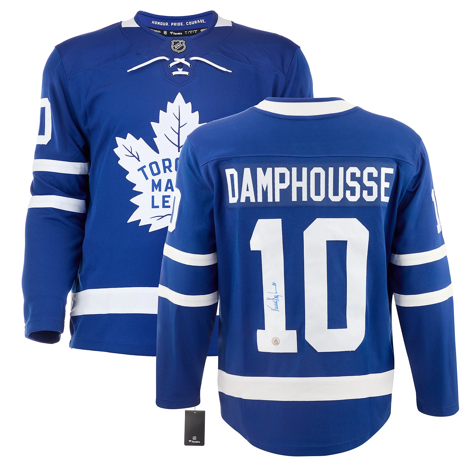 Vincent Damphousse Signed Toronto Maple Leafs Fanatics Breakaway Jersey - Image 3